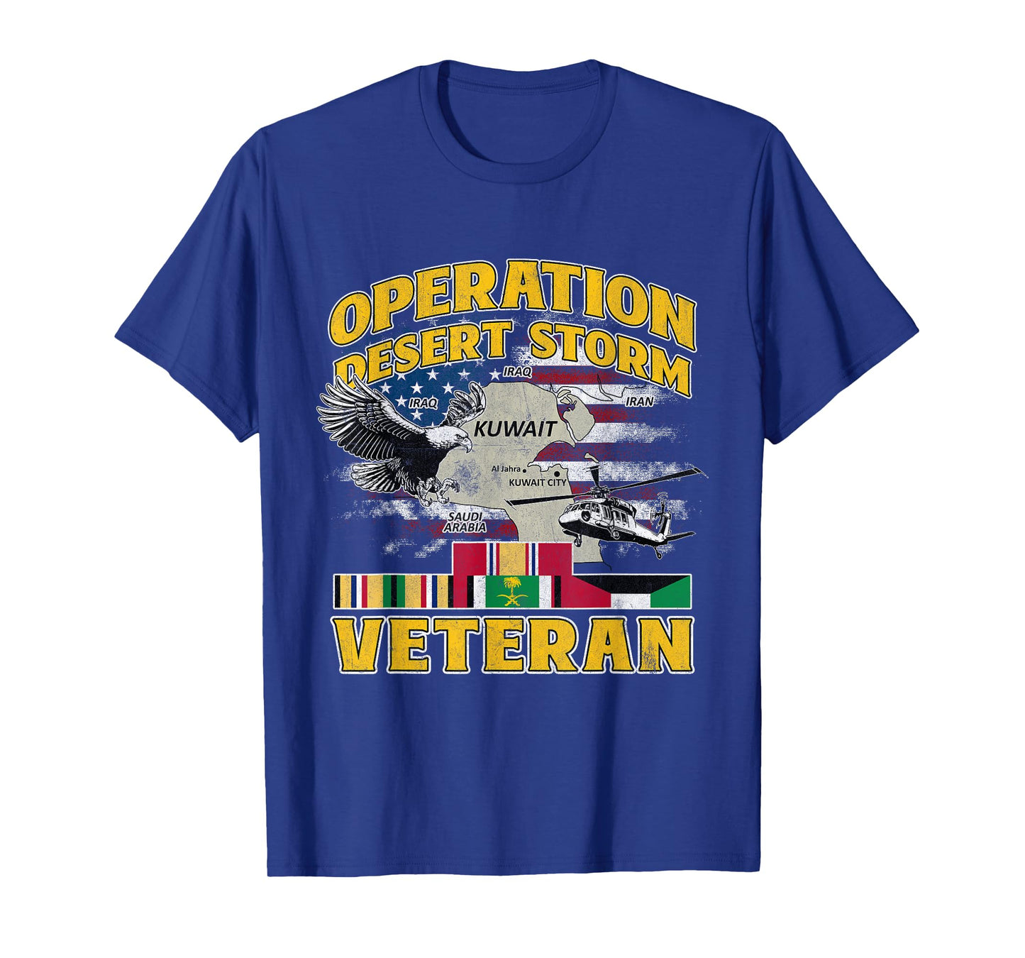 ODS Veteran Operation Desert Storm Ribbon Vintage Iraq T-Shirt
