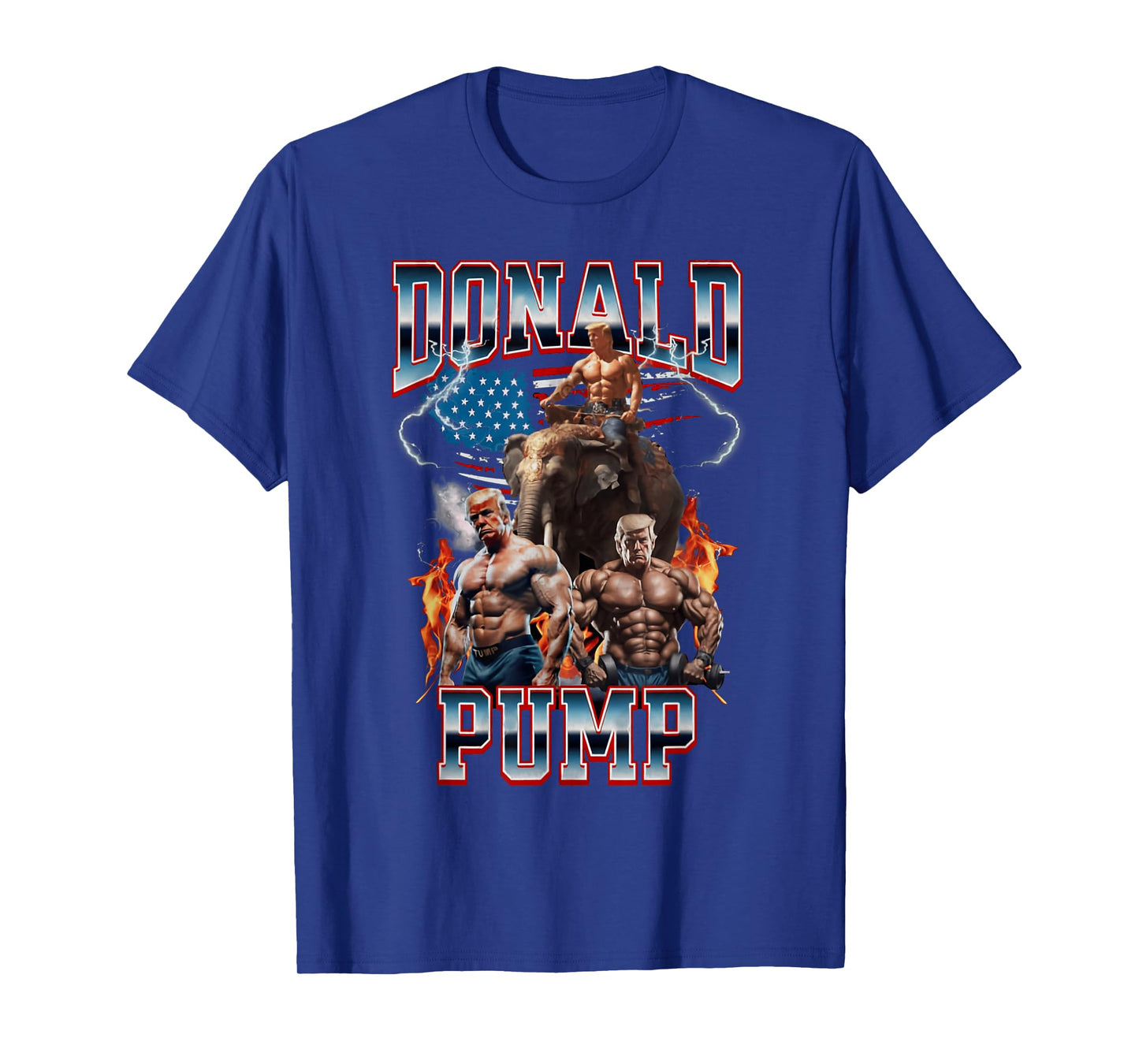 Donald Pump Vintage Gym Trump Meme T-Shirt