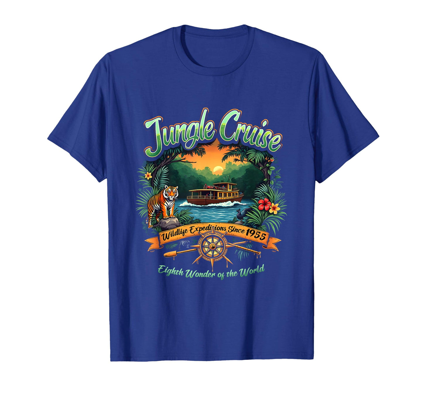 Wildlife VBS 2025 Park Cruise Trip Vintage Jungle T-Shirt