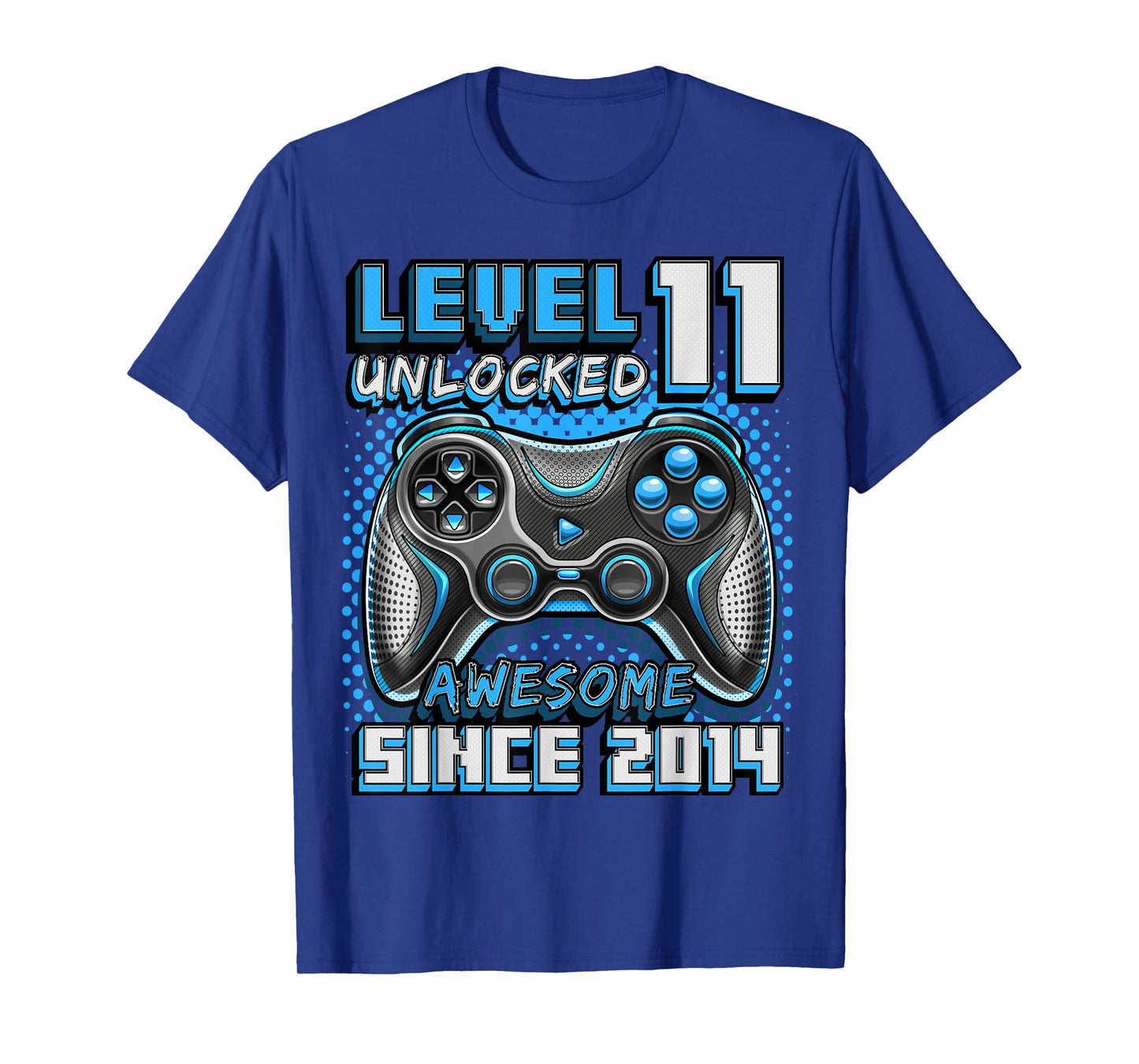 11th Birthday Boy Level 11 Gamer 11 Year Video Game Party T-Shirt