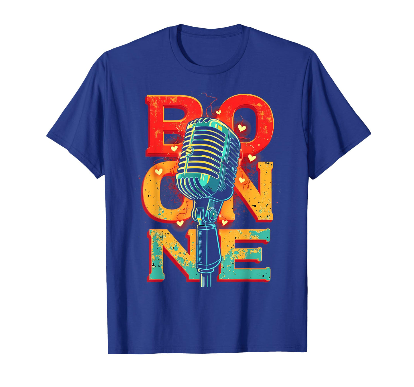 Boone Family Name I Love Boone Personalized Vintage T-Shirt