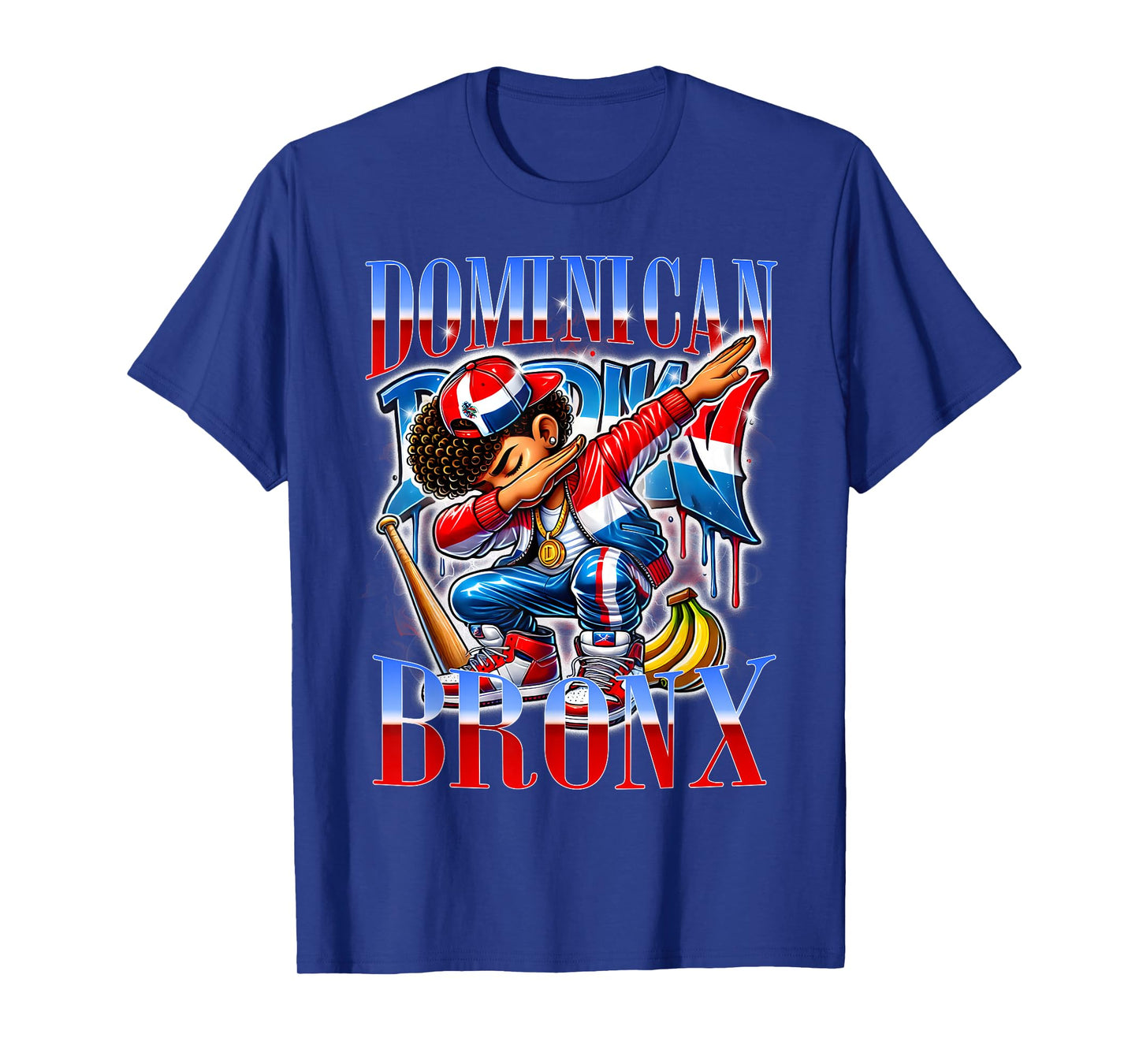 Dominican Bronx Dab Urban Streetwear Pride Design T-Shirt