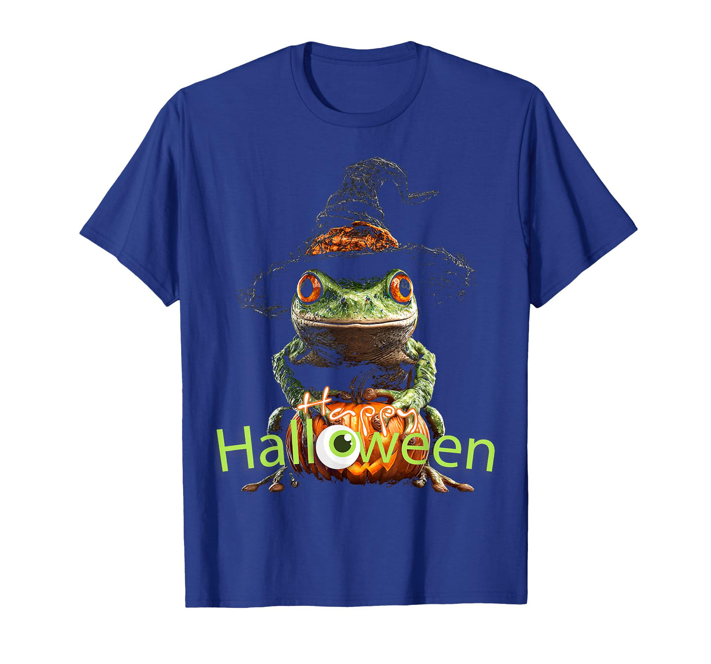 Happy Halloween Costume Frog Witch Animal Fun T-Shirt