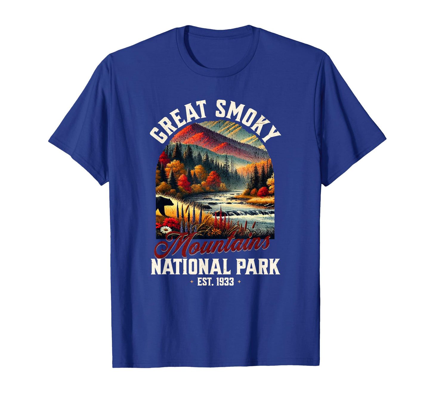 Retro Great Smoky Mountains National Park | Vintage USA T-Shirt
