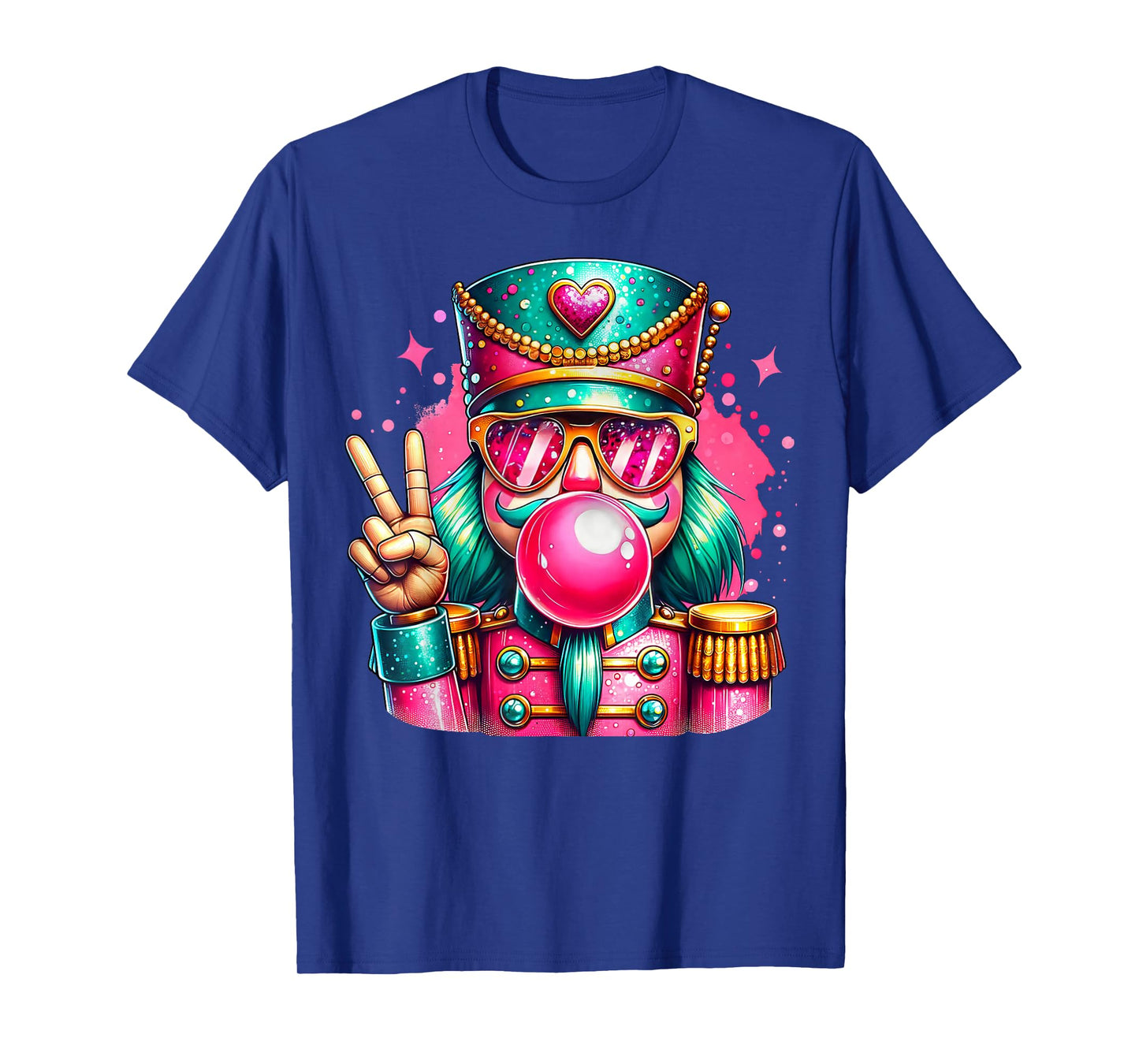 Nutcracker Nuts Merry Christmas Xmas Family Pajamas Holiday T-Shirt