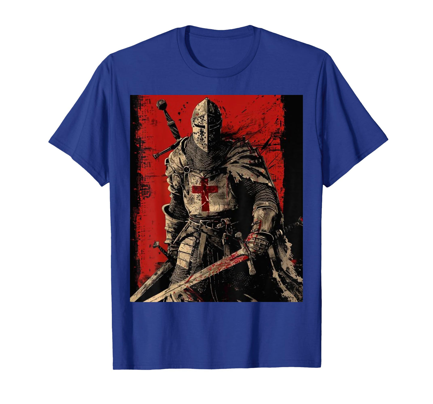 Knight Christian Templar Warrior Of God Crusader Gift T-Shirt