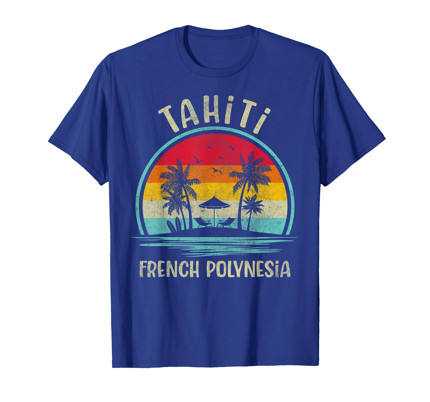 Tahiti Beach French Polynesia Family Summer Vacation T-Shirt
