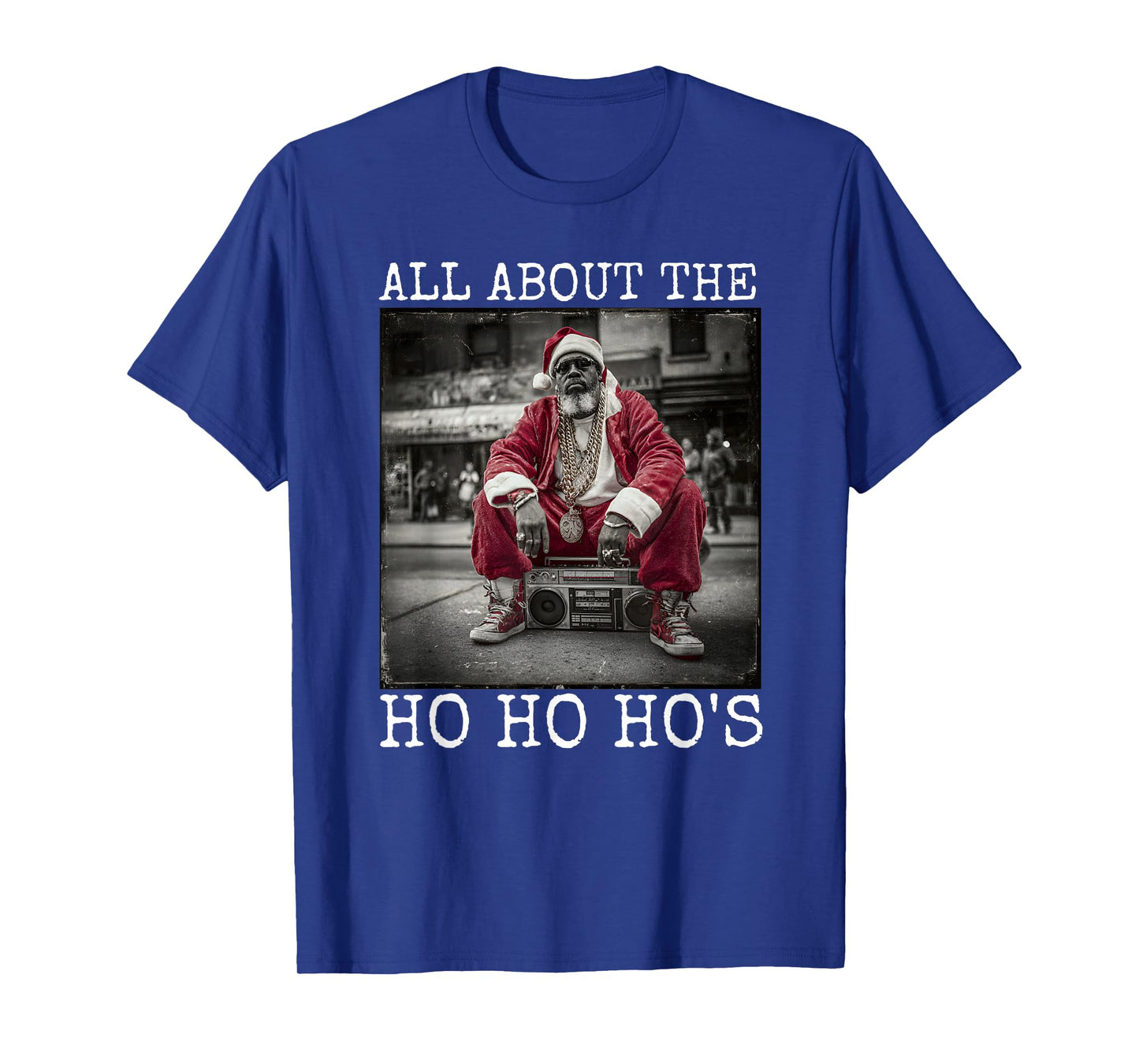 Christmas Hip Hop Santa T-Shirt