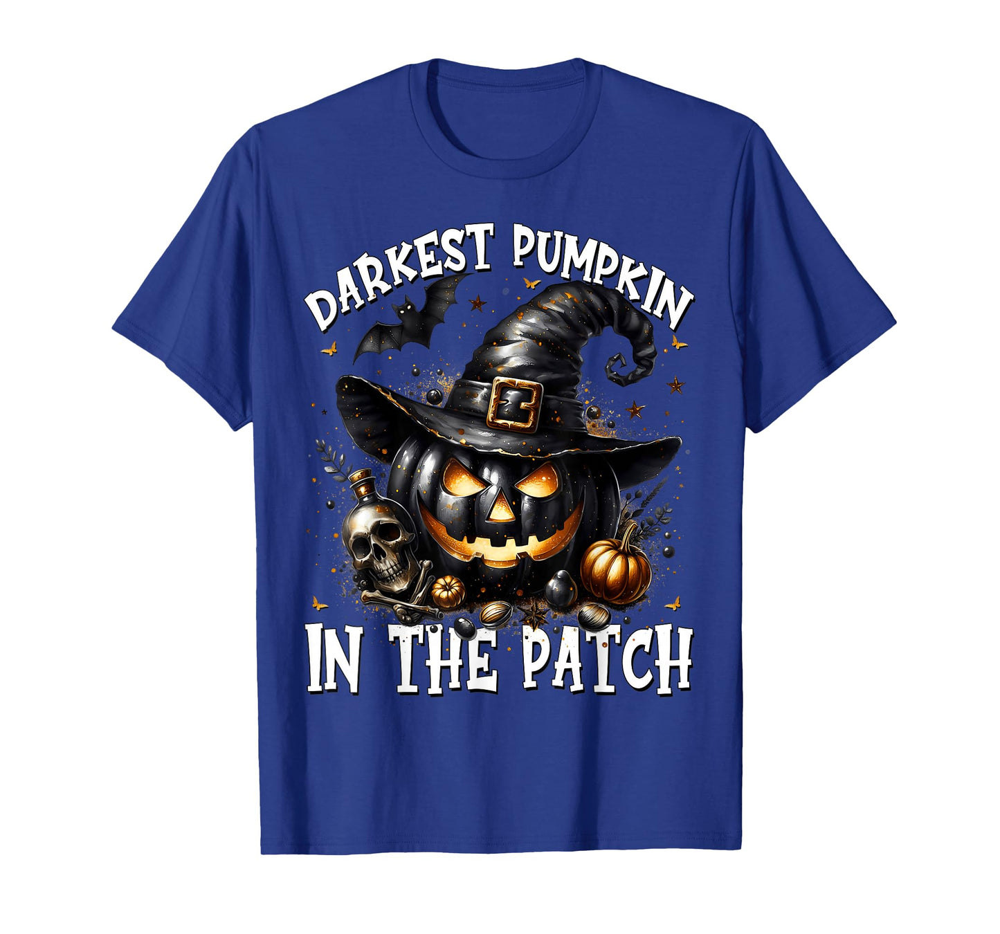 Funny Saying for Halloween Gothic Witch Mom Creepy Pumpkin T-Shirt