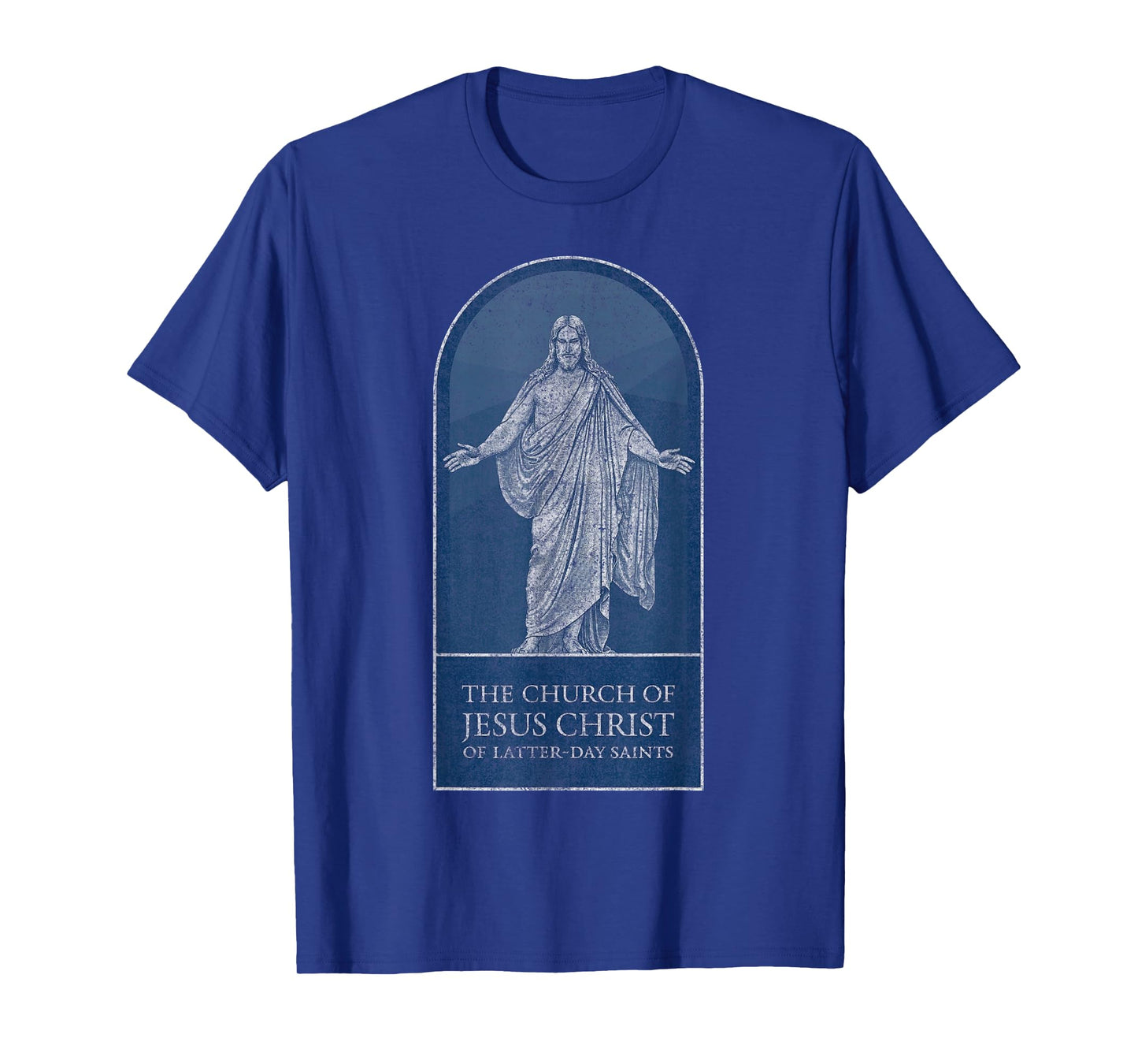 Mormon LDS Church of Jesus Christ of Latter-day Saints, Blue T-Shirt