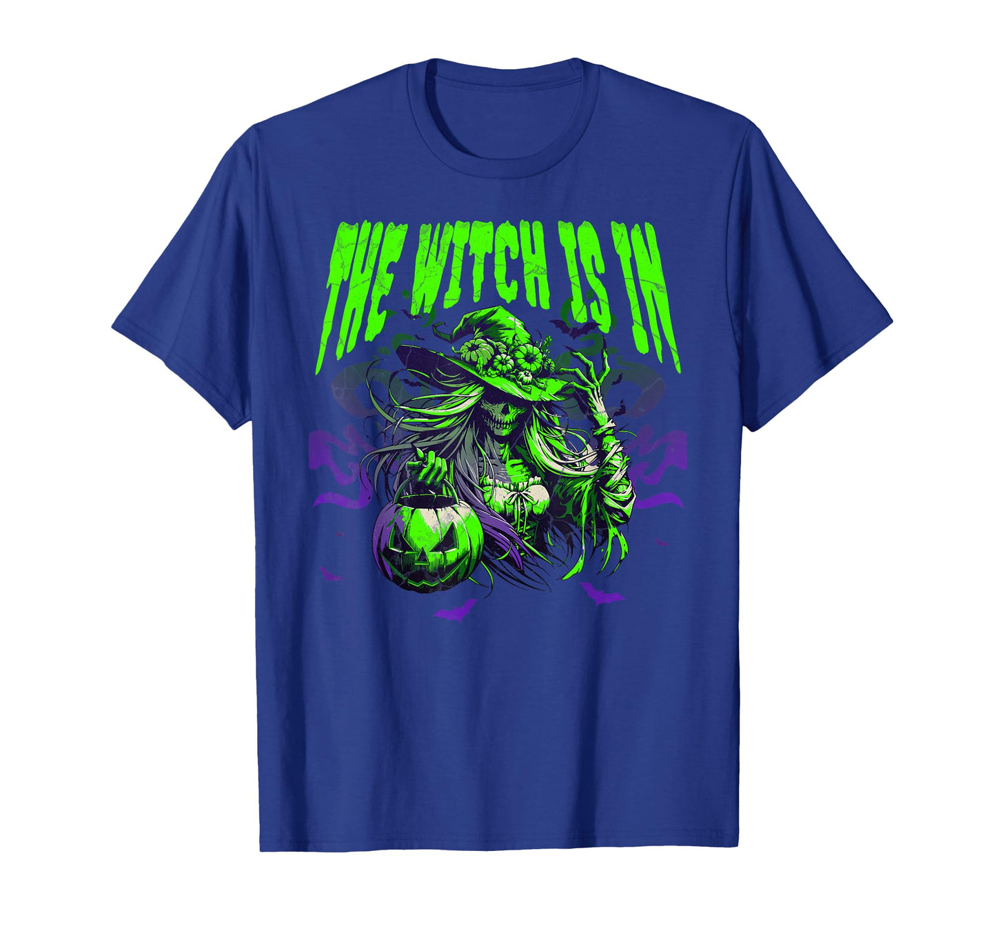 The Witch is in Men Women Halloween Spooky Season T-Shirt