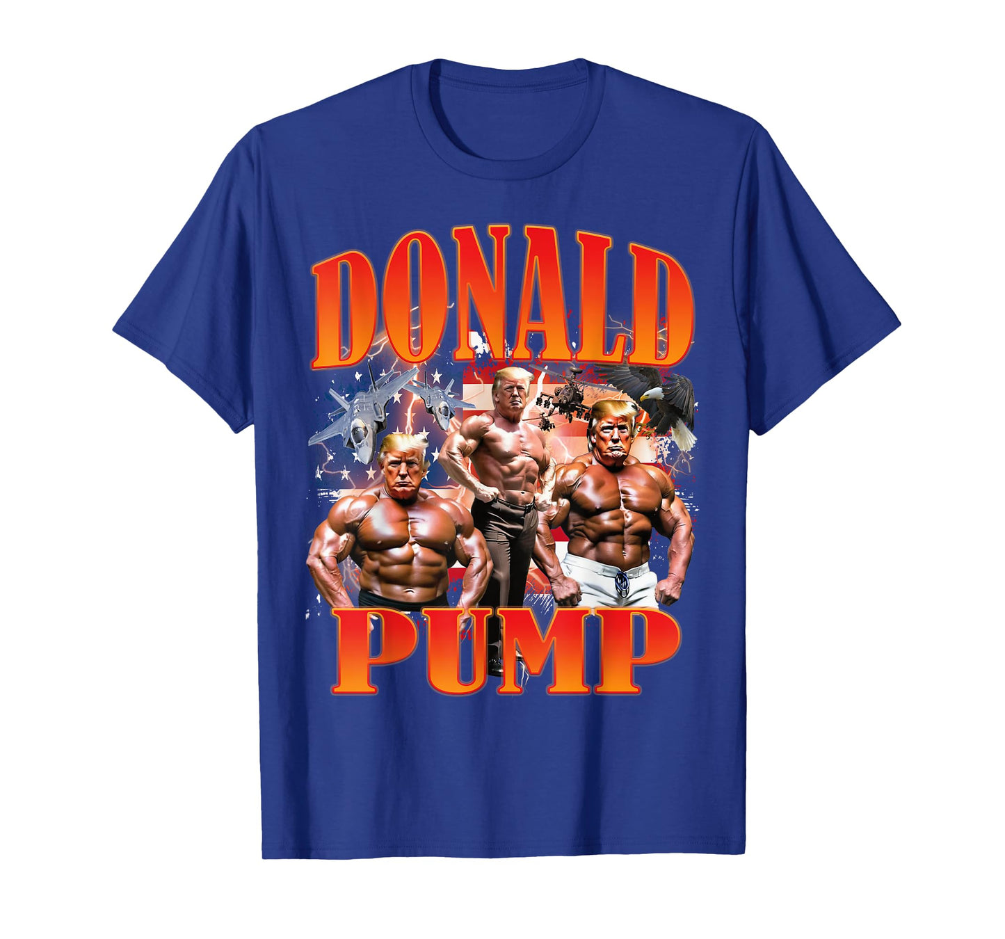 Funny Donald Pump Pro Trump 47TH 45TH GYM USA Supporter T-Shirt for Women Men