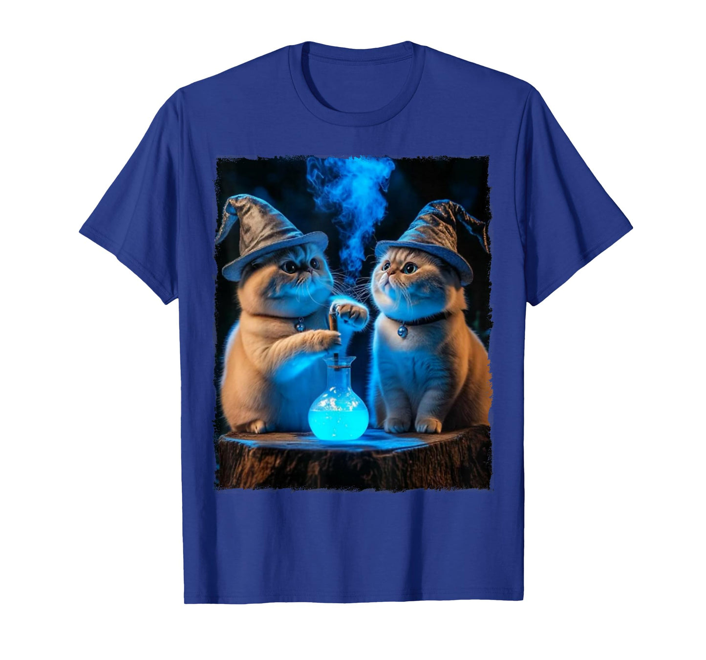Cute Witchy Cats Halloween Magic Potion Spooky Costume Cat T-Shirt
