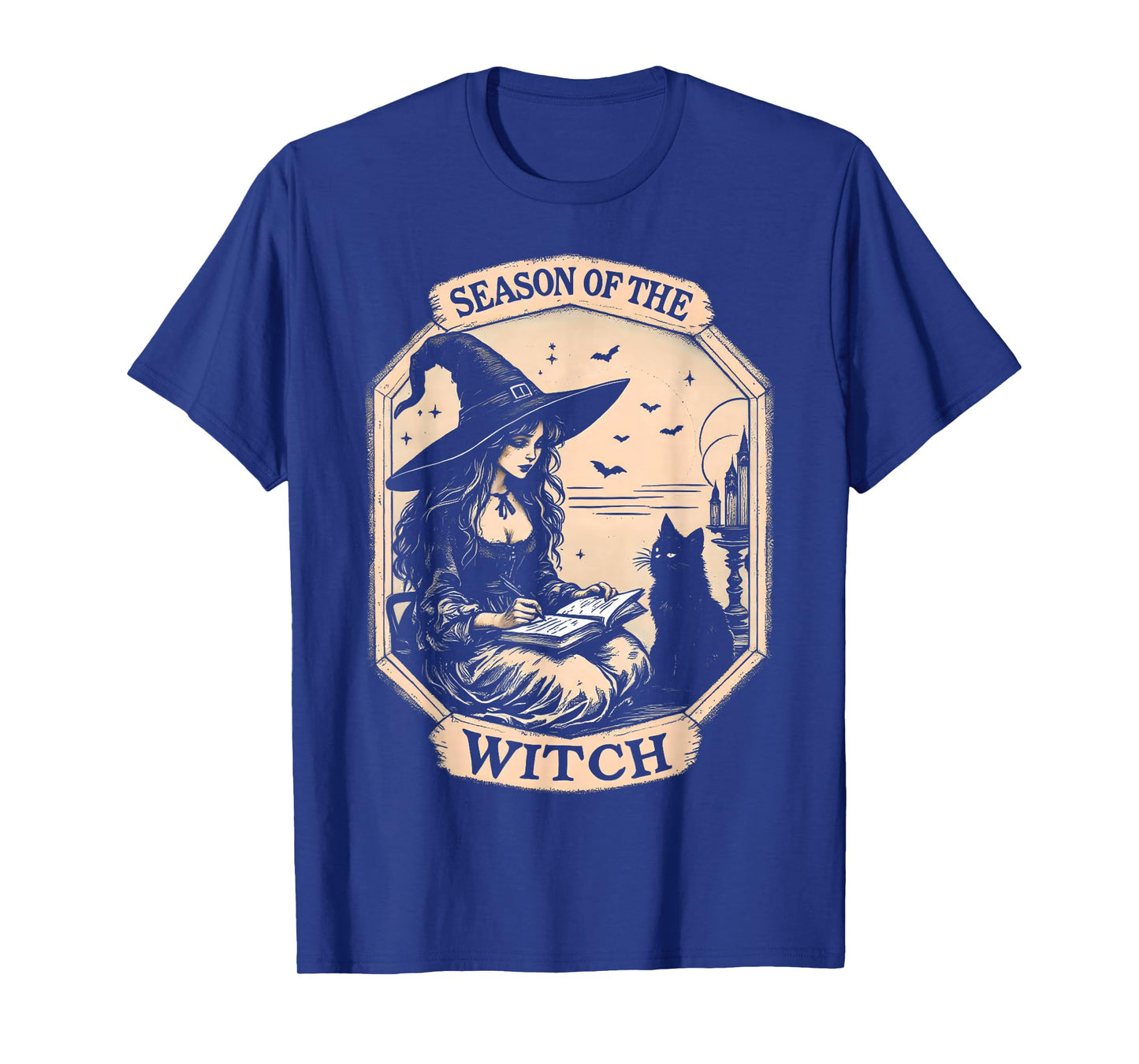 Party Costume Season of The Witch Halloween Gothic Vintage T-Shirt
