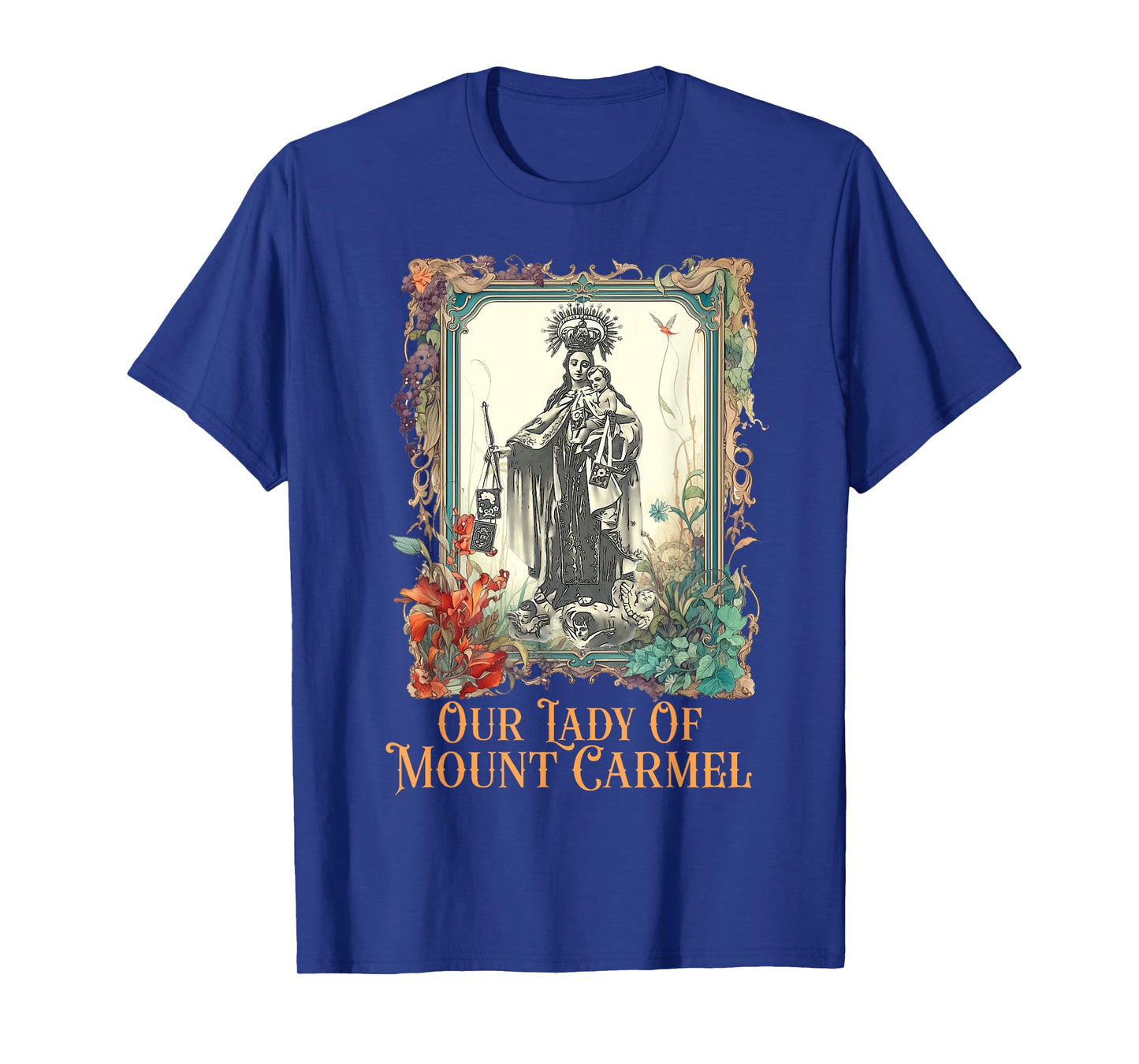 Our Lady of Mount Carmel Marian Catholic T-Shirt
