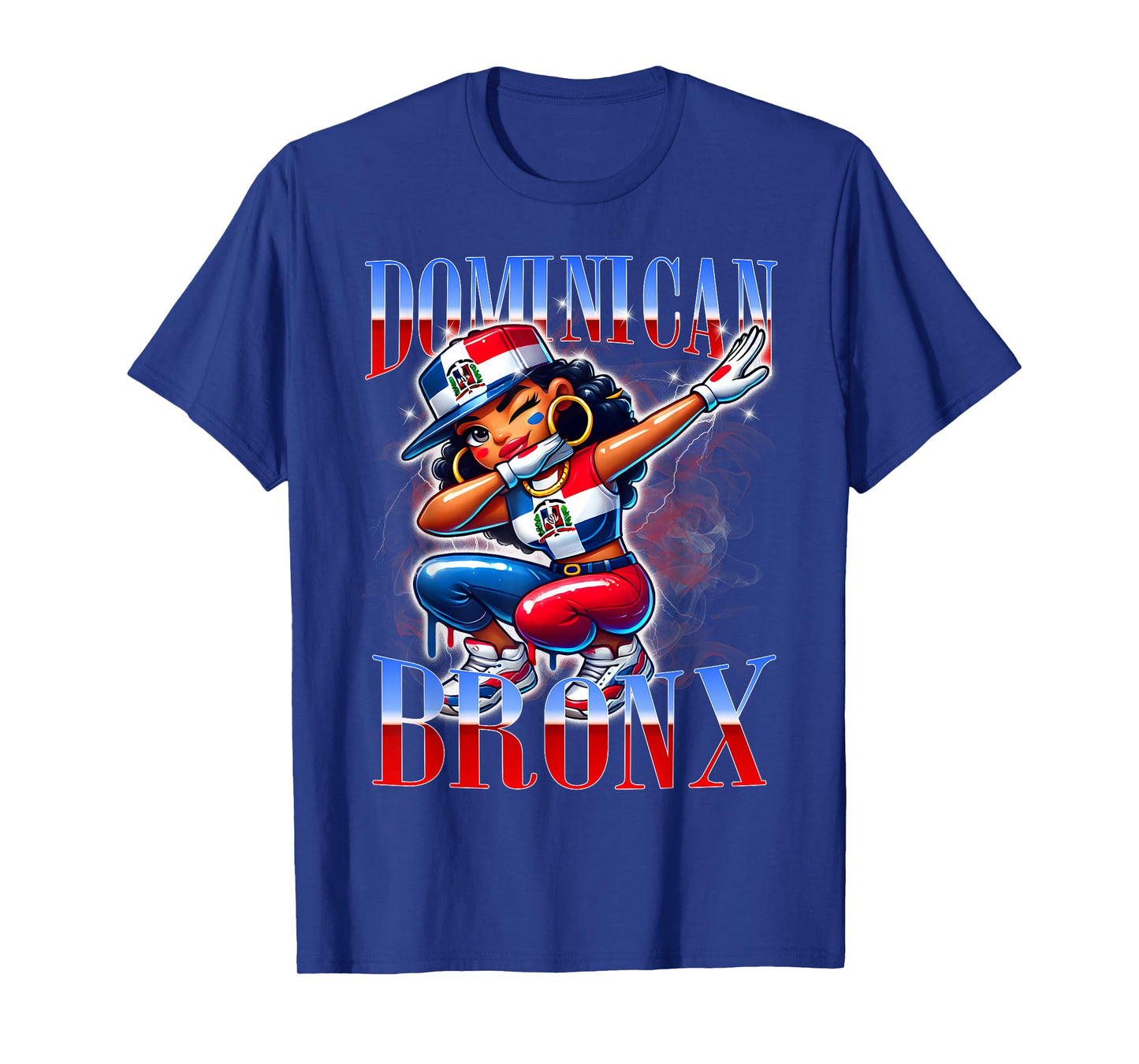 Dominican Bronx Dab Urban Streetwear Pride Design T-Shirt
