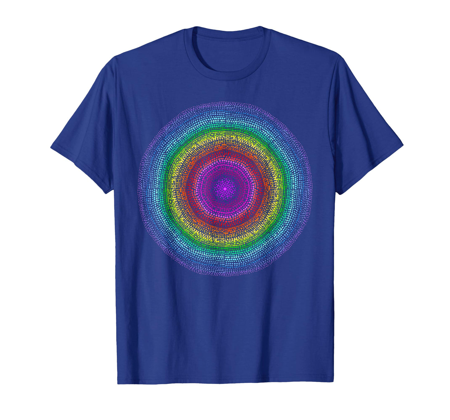 Yoga, mindfulness, and meditation in a vivid mandala T-Shirt