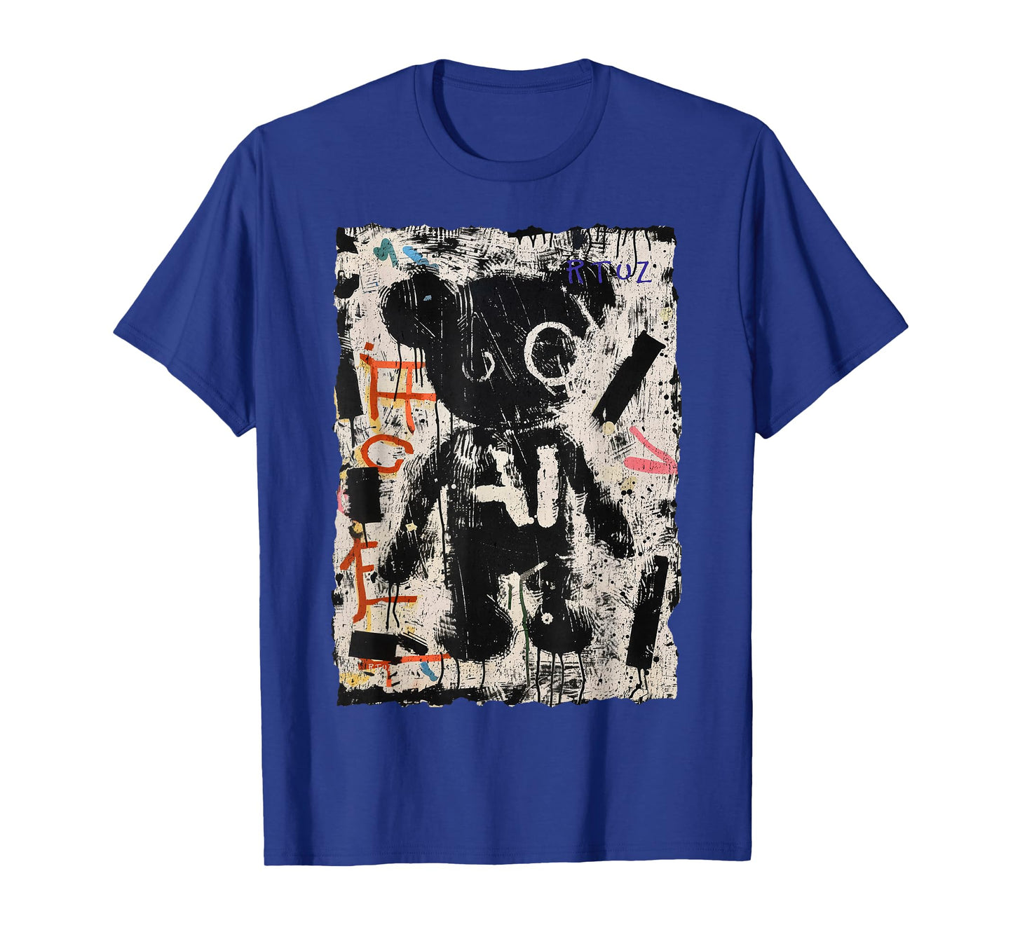 Graffiti Teddy Bear Edgy Vintage Retro Streetwear Teddy T-Shirt