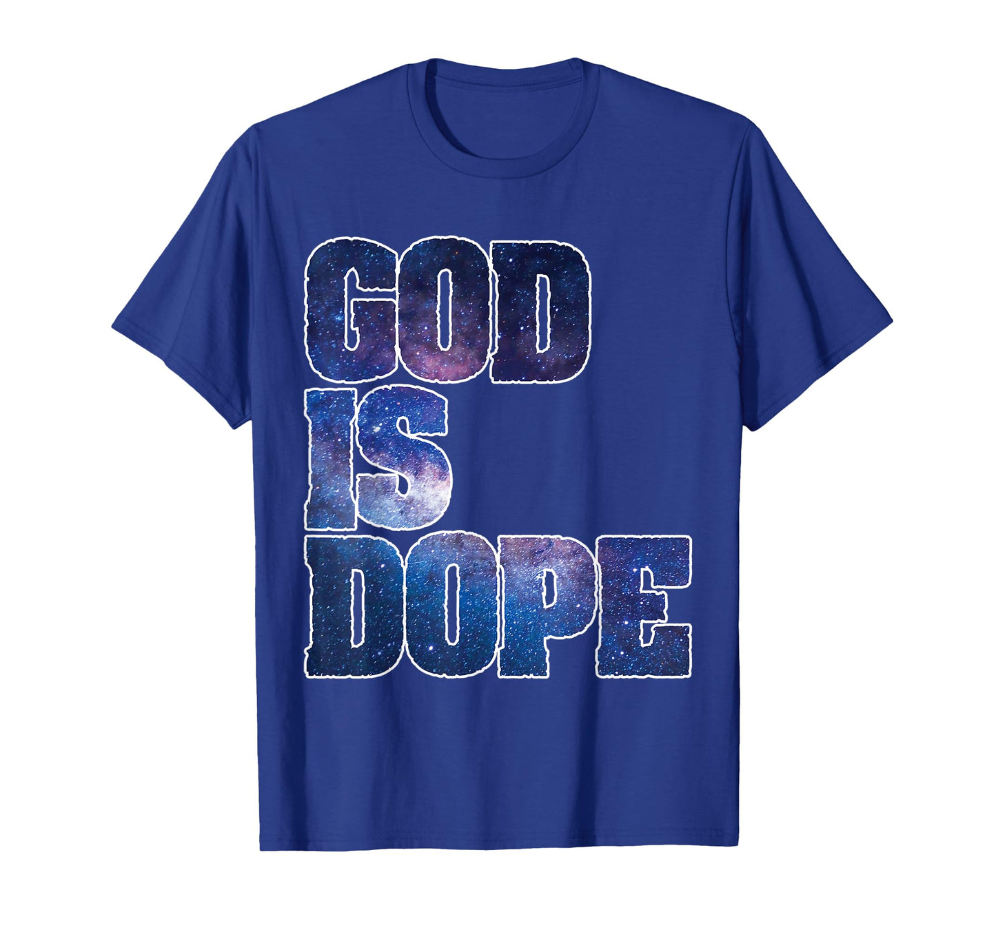 Spiritual Galaxy Themed Religious Christian Believer T-Shirt