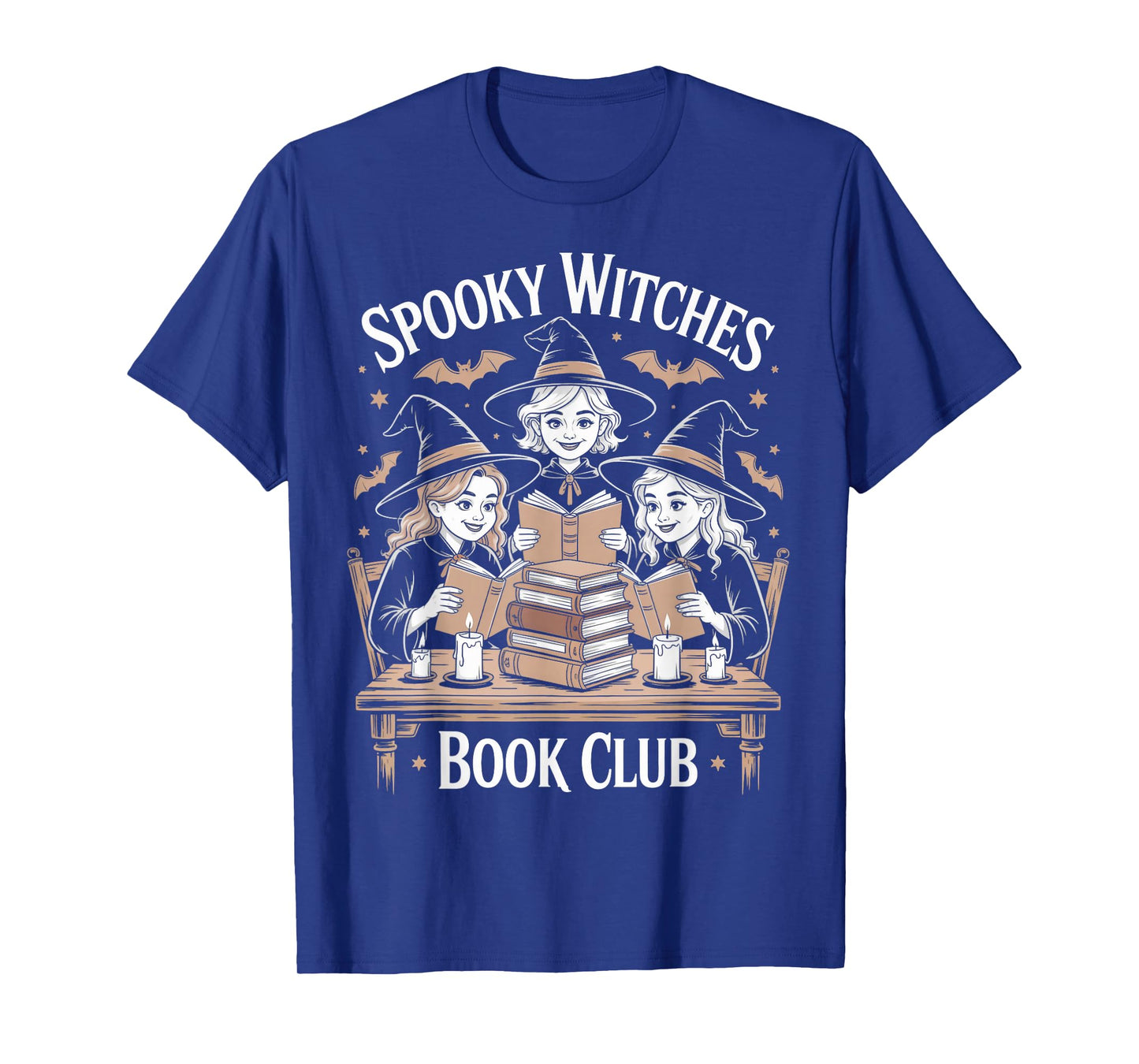 Spooky Witches Book Club Witch Bookish Book Reader Reading T-Shirt