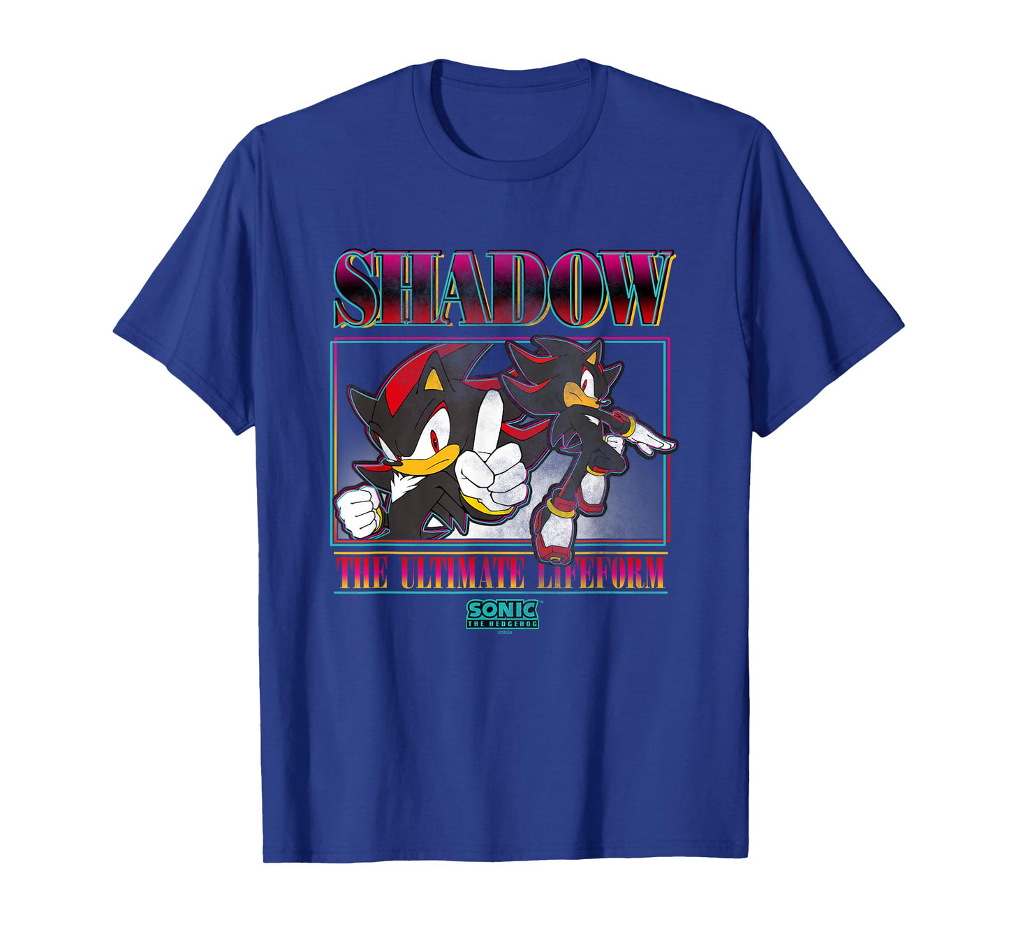 Sonic The Hedgehog Shadow The Ultimate Lifeform Gradient T-Shirt