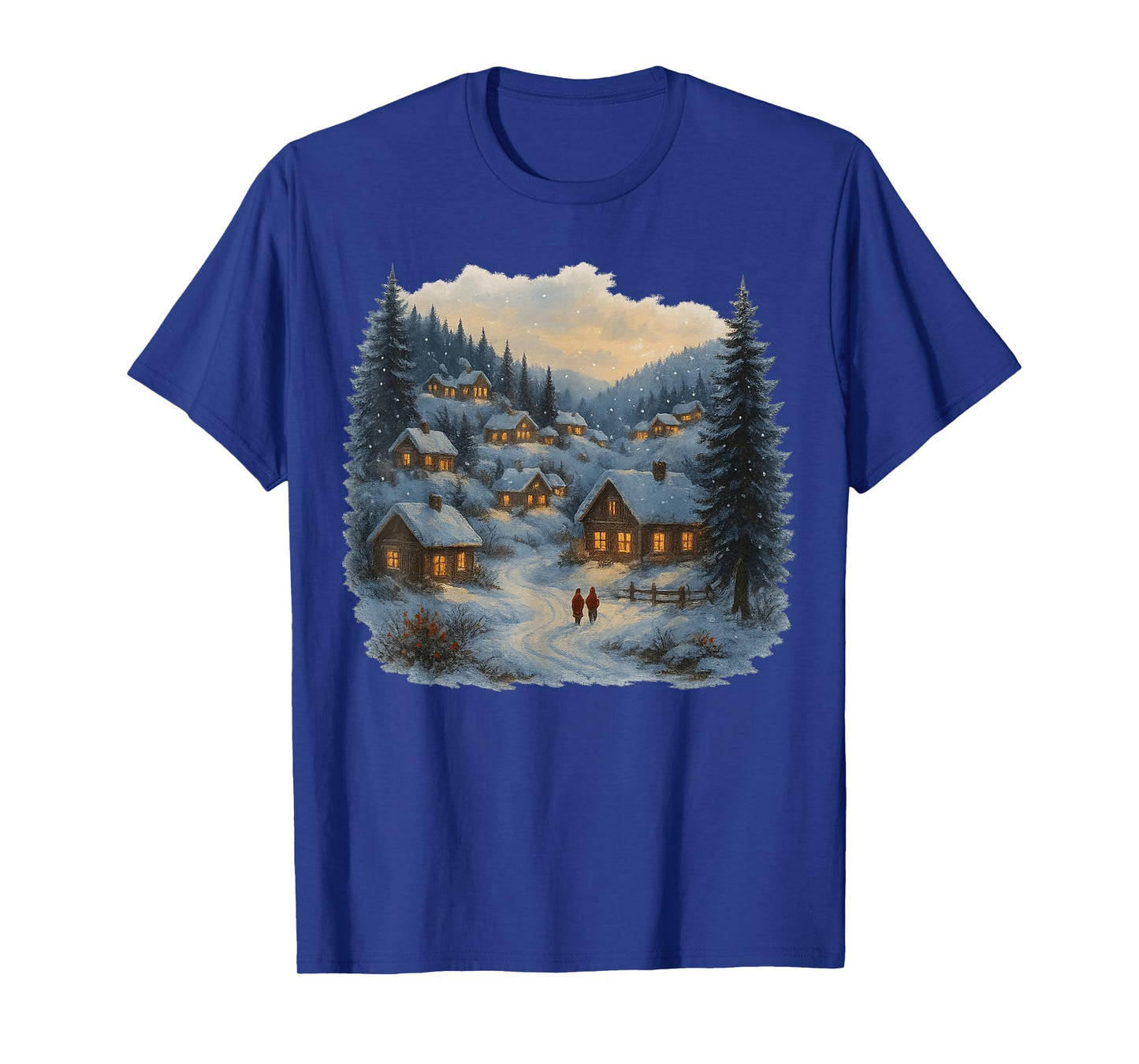 Making Memorie Together Christmas Winter Village Funny Snow T-Shirt