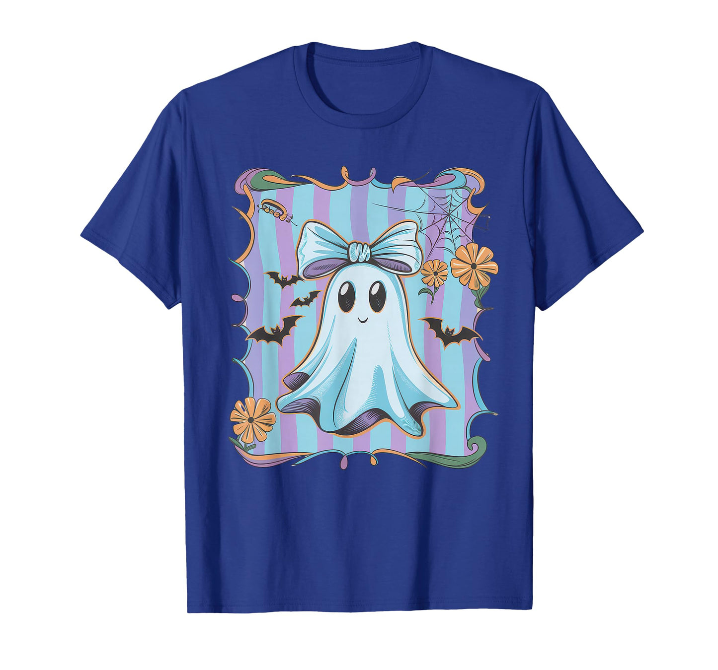Halloween Tshirt Women Men Skeleton Witch Monster Party T-Shirt