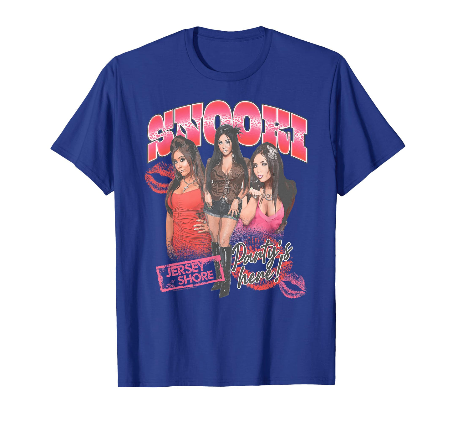 Jersey Shore Snooki Kisses Vintage Reality TV Show T-Shirt