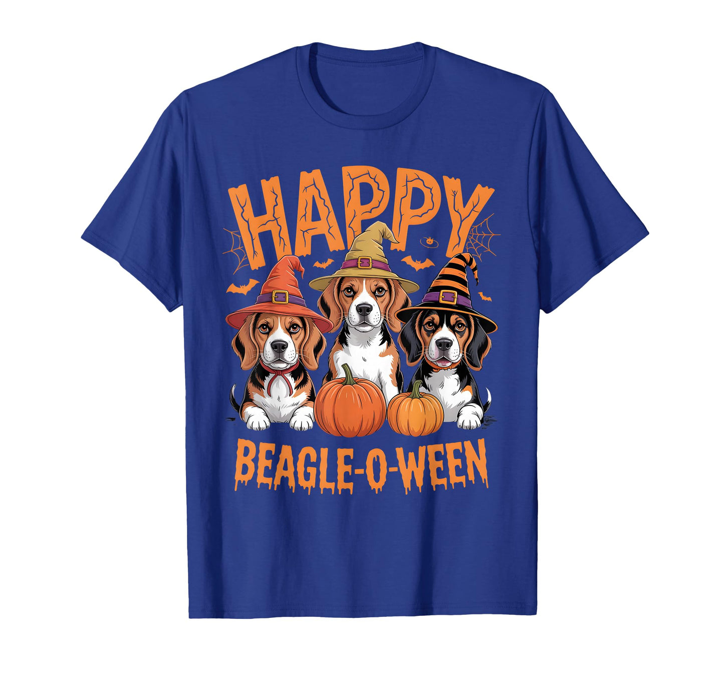 Happy Beagle-O-Ween Beagle Dogs Funny Halloween Outfit T-Shirt