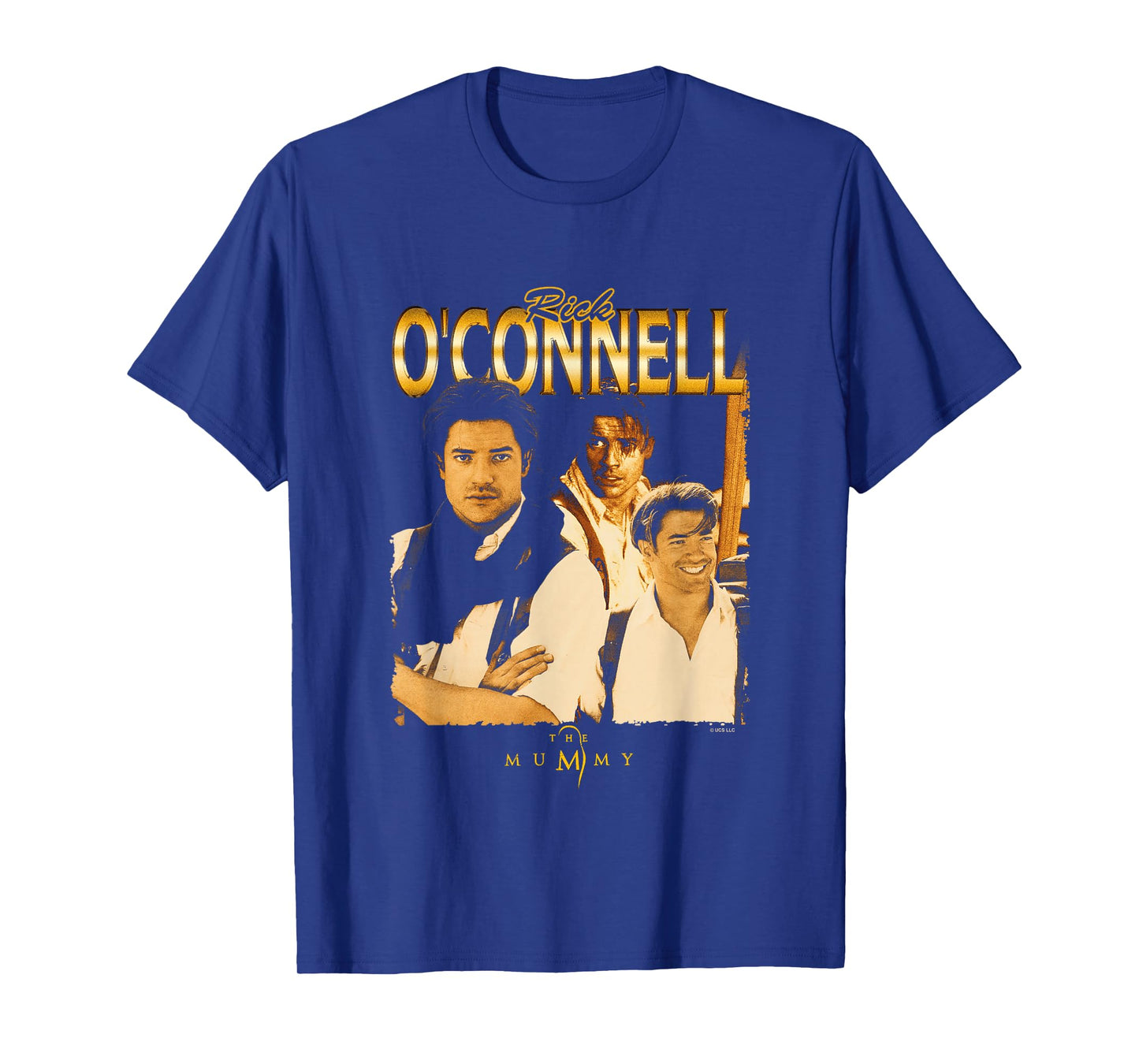 The Mummy Rick O'Connell Multi Poses Vintage Poster T-Shirt