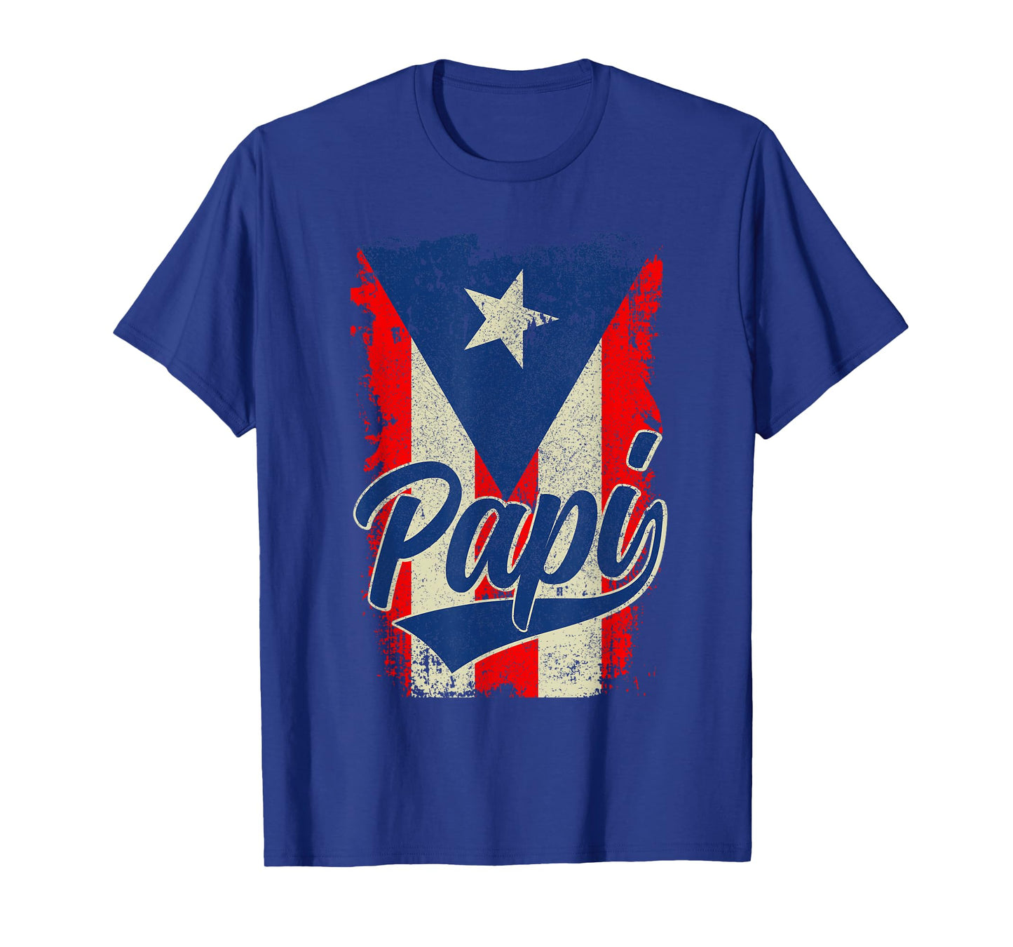 Papi Puerto Rican Dad Puerto Rico Pride Boricua Father's Day T-Shirt