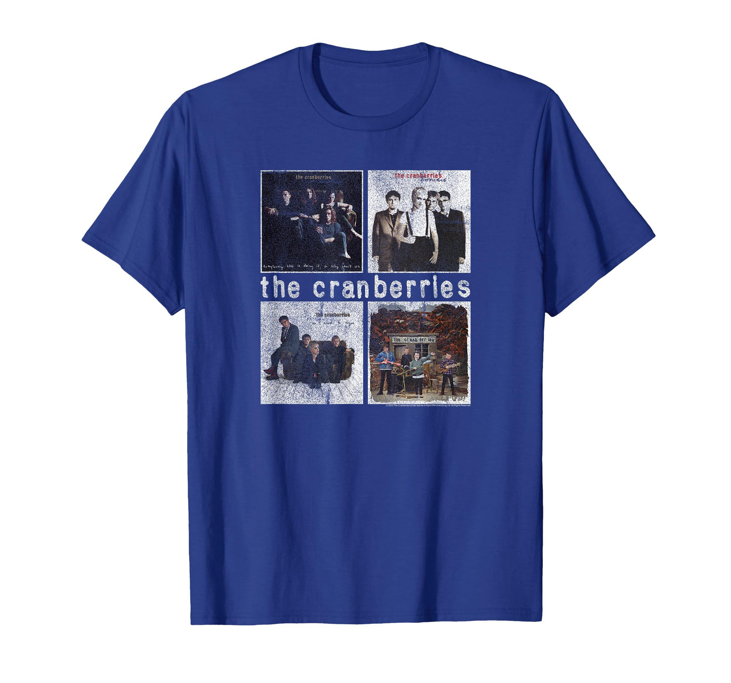 The Cranberries Distressed Album Covers Vintage Band T-Shirt