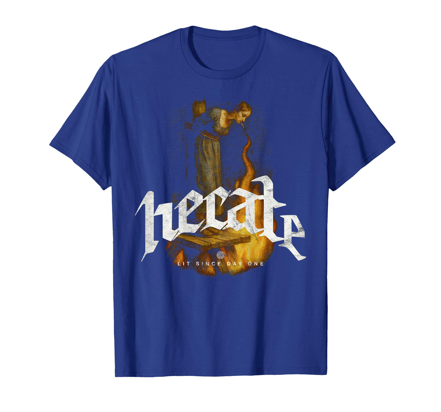 Witch Vintage Streetwear Urban Hip Hop Rock Y2K Back Print T-Shirt