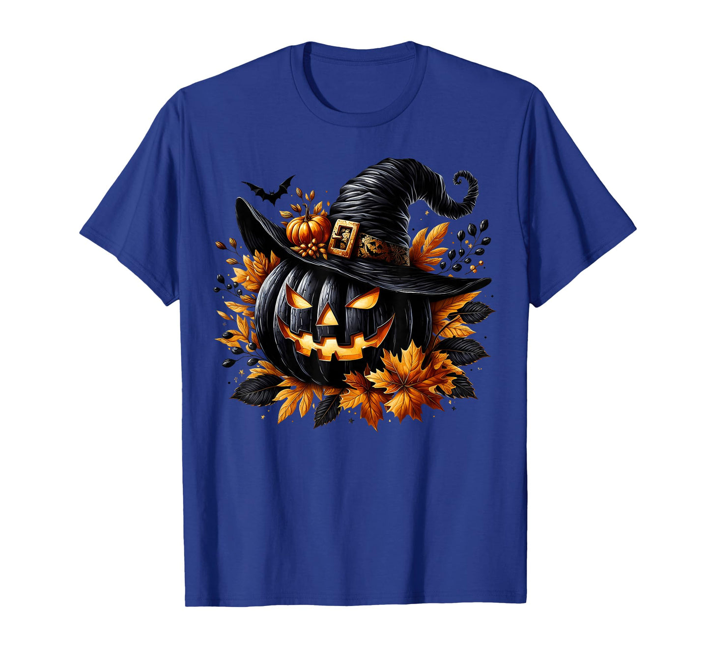 Halloween Witch Pumpkin for Women Jack O Lantern for Witches T-Shirt