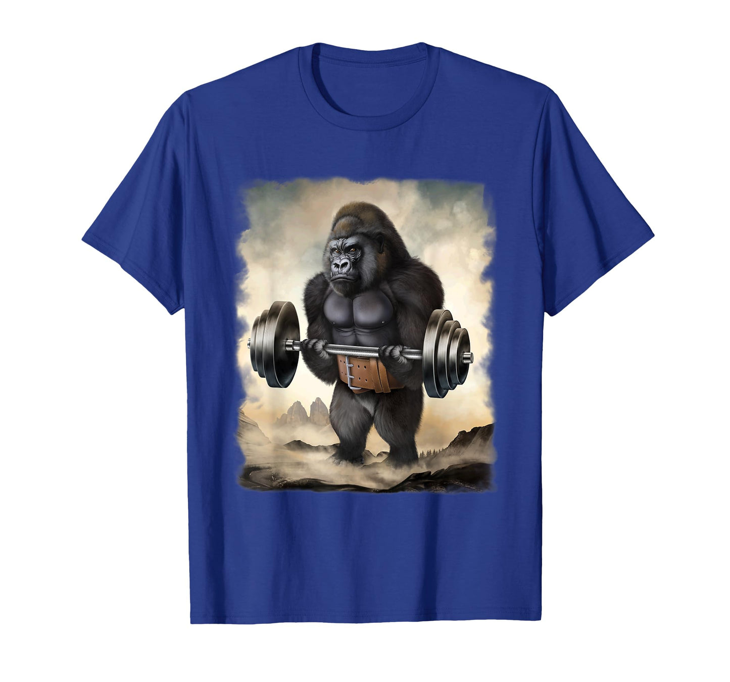 Gorilla Muscle Training Weightlifting T-Shirt