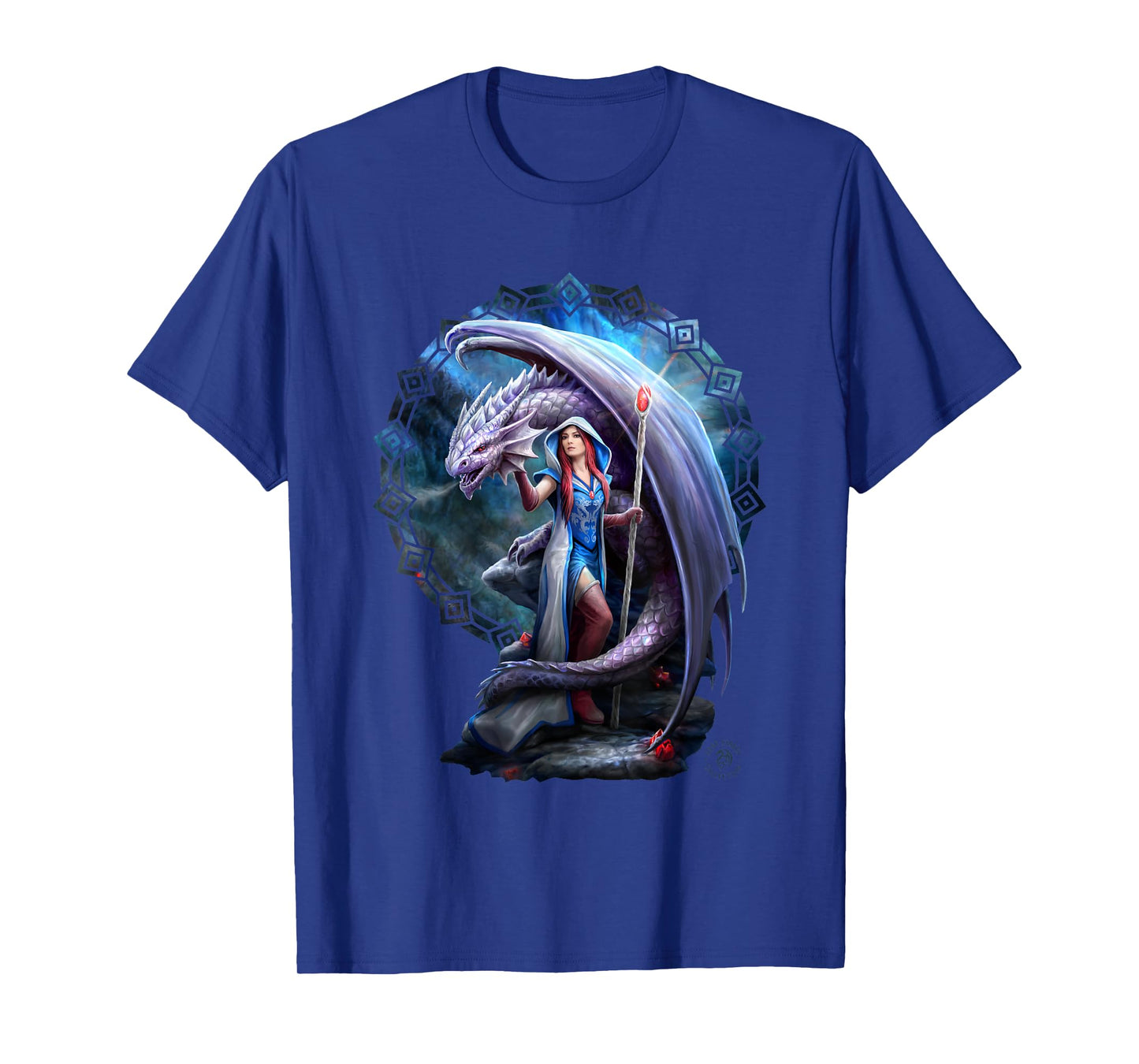 Dragon Mage Fantasy Anne Stokes Collection T-Shirt