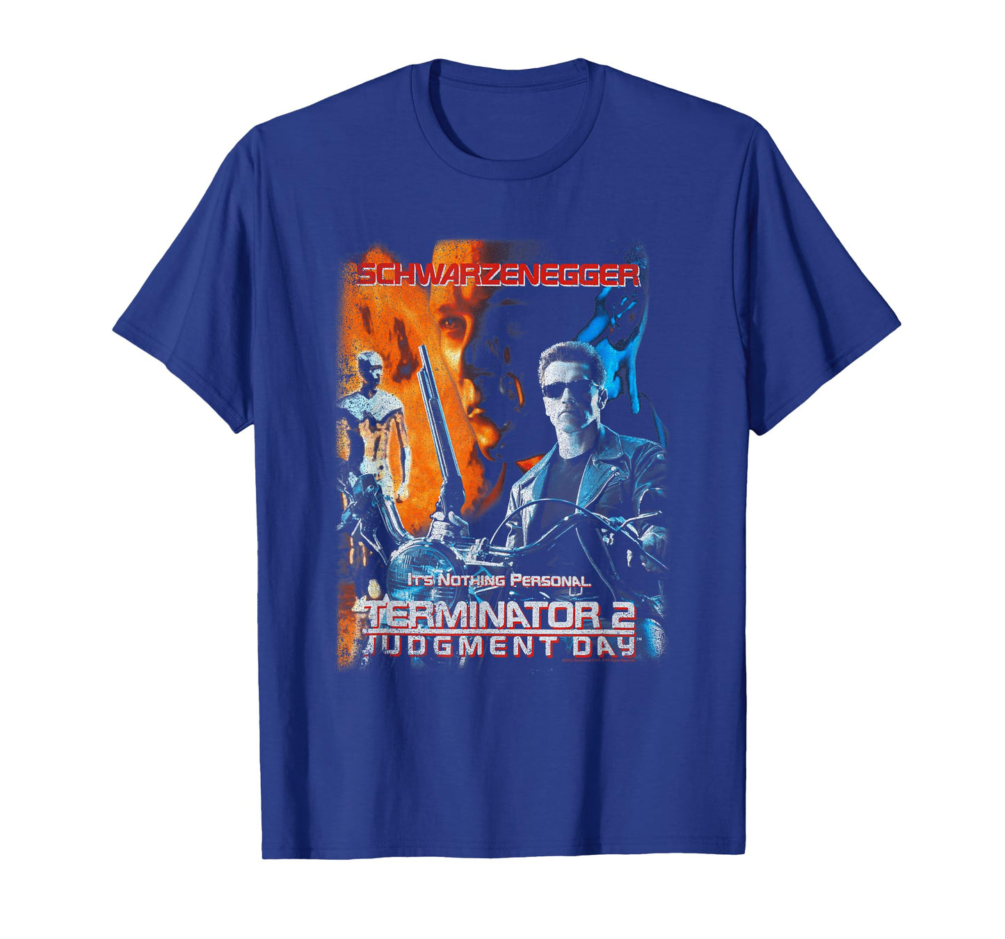 Terminator 2 Arnold Schwarzenegger Movie T-Shirt
