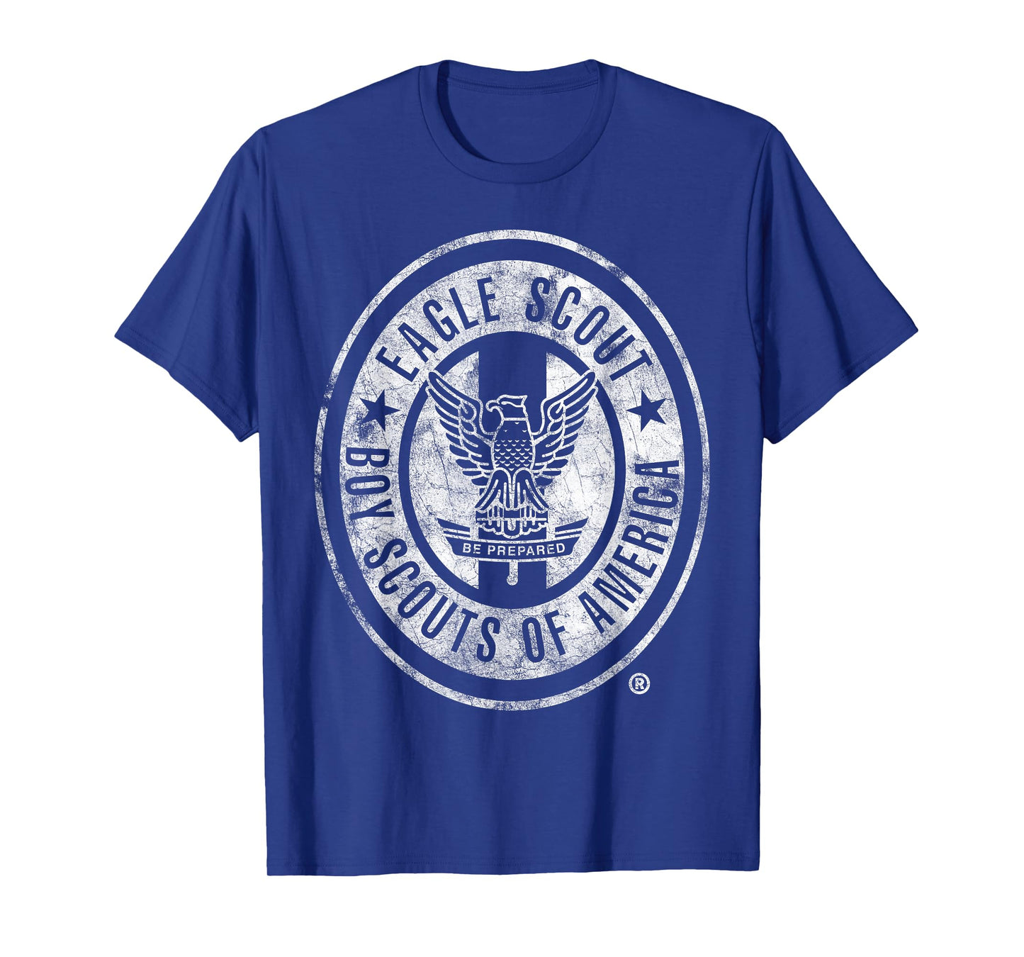 Eagle Scout Vintage (White Distressed) T-Shirt
