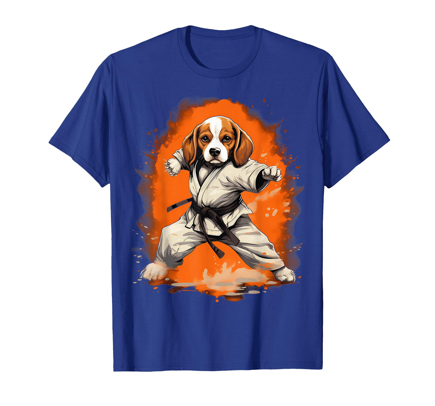 MMA Beagle Dog Karate Men Women Kids T-Shirt