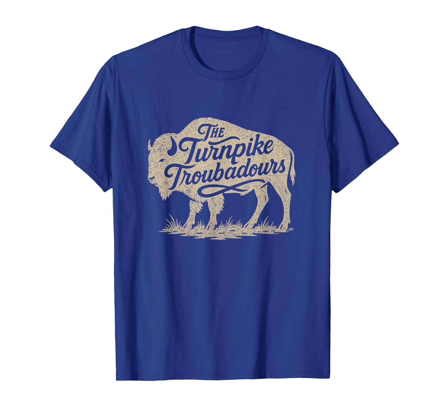 Vintage Turnpike Distressed Country Music Graphic T-Shirt