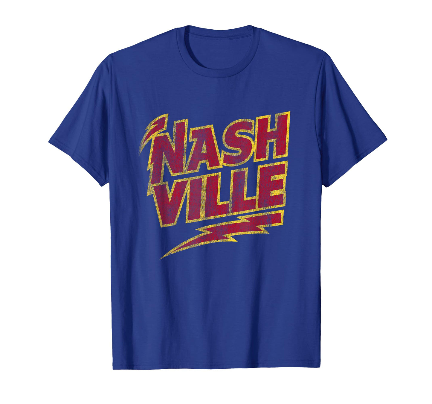 Vintage Nashville Music City Country Rock Retro Concert Tee T-Shirt