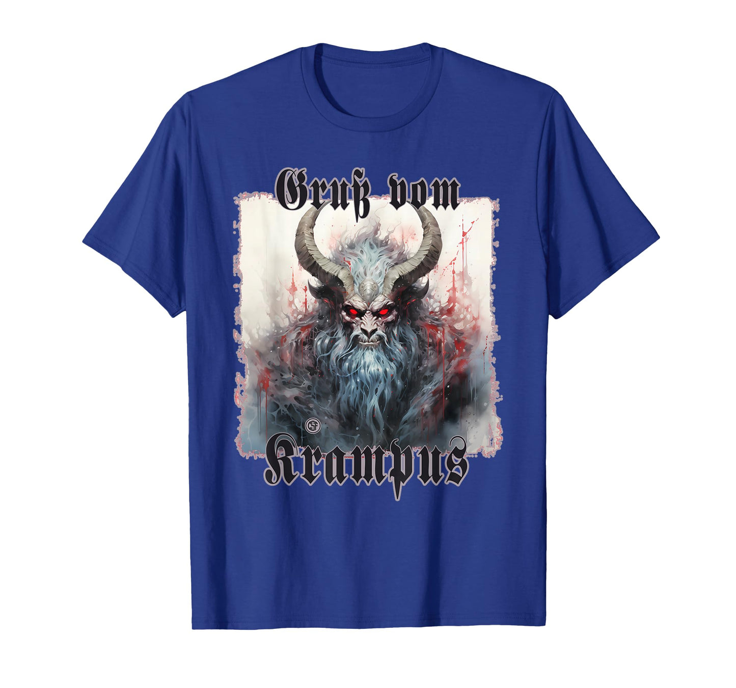 Greeting from Krampus Christmas Legend Figure T-Shirt