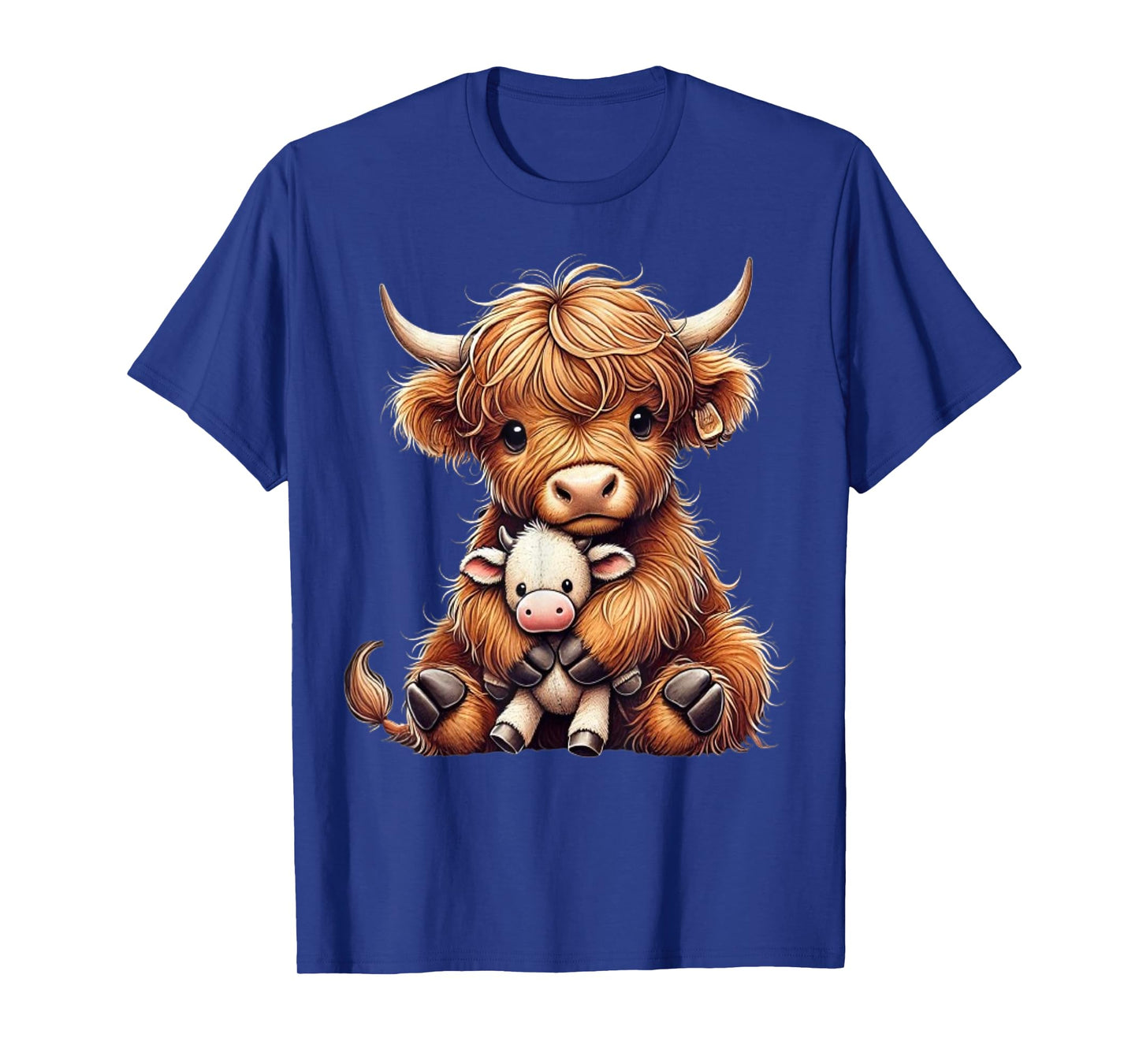 Highland cow design for farmers and highland cow T-Shirt