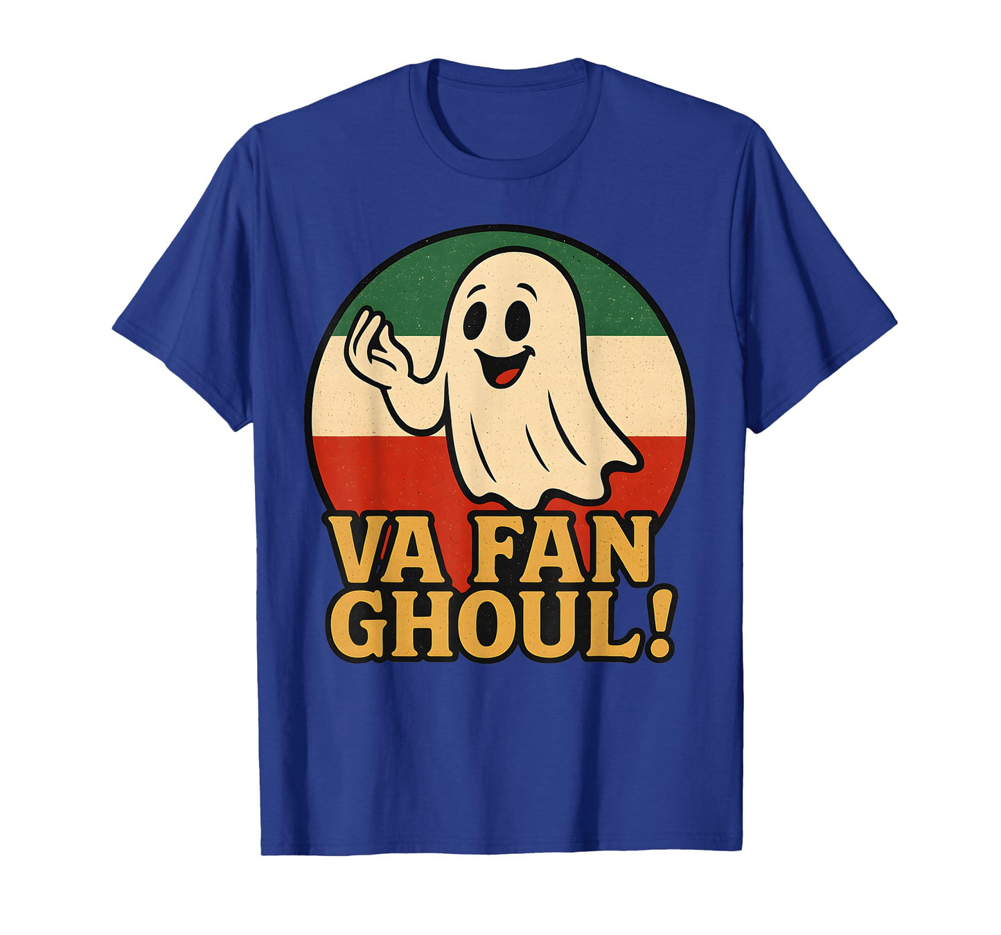 Va Fan Ghoul Ghost Italian Halloween Funny Costume Men Women T-Shirt