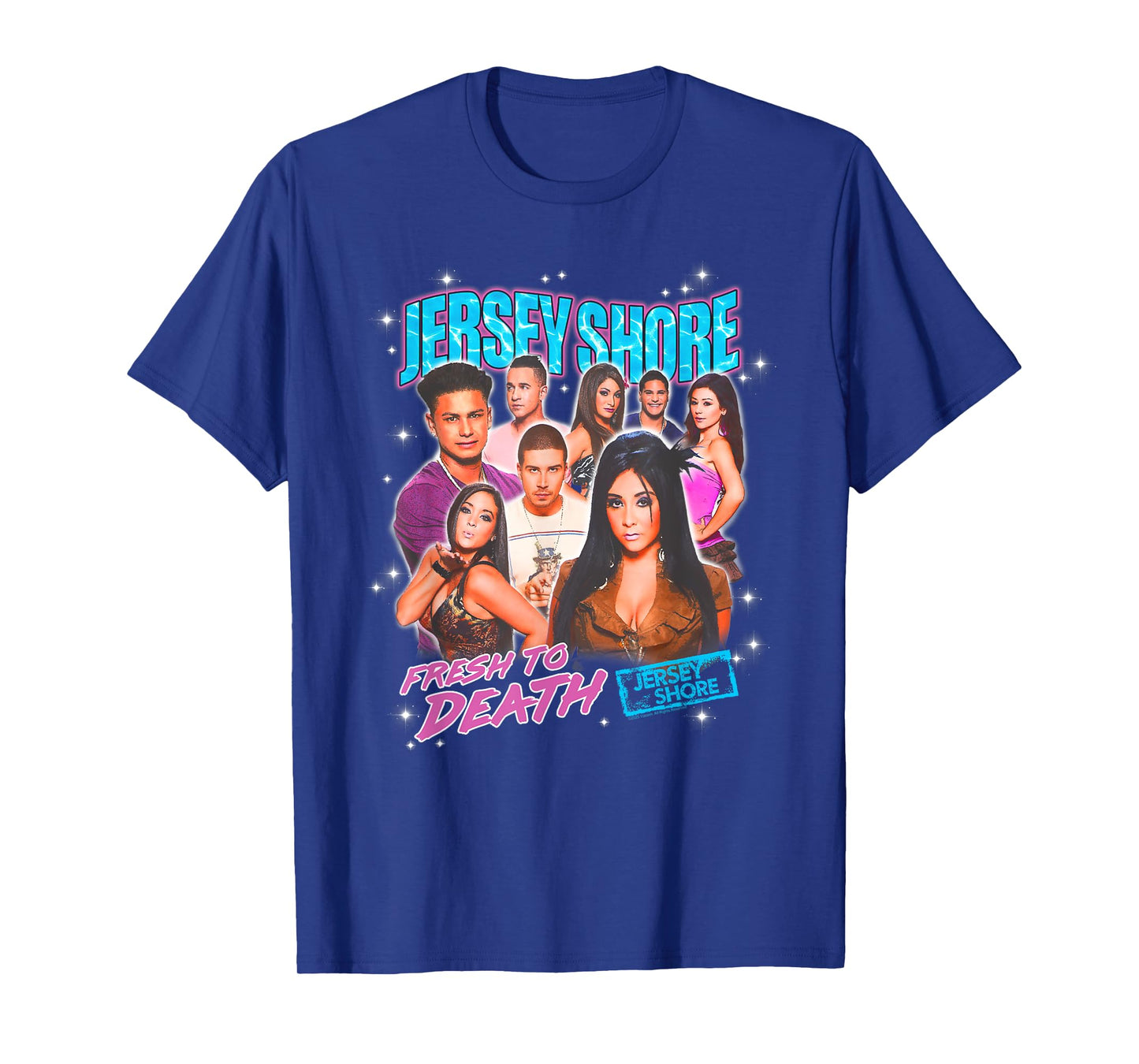 Jersey Shore Fresh to Death Cast Photo Reality TV Show T-Shirt