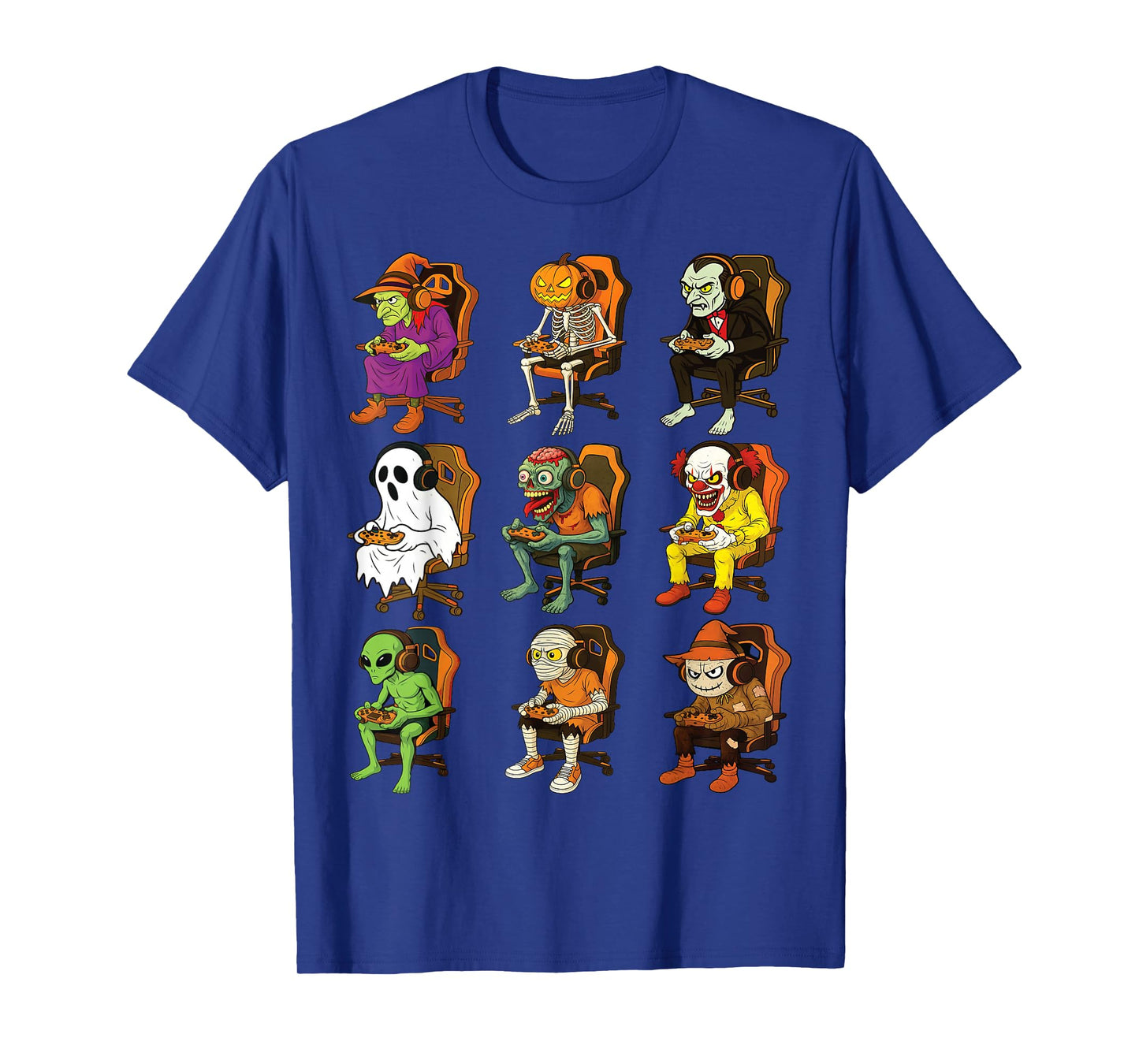 Halloween Gamer Squad Video Game Gaming Gamers T-Shirt
