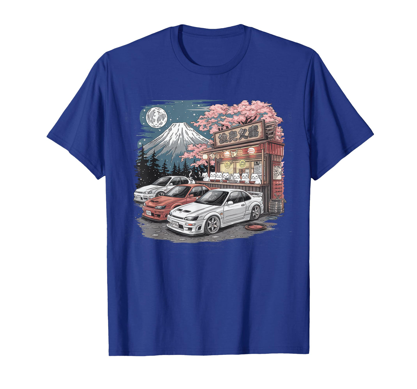 Japanese Car Tshirt Men JDM Japan Street Racing Streetwear T-Shirt