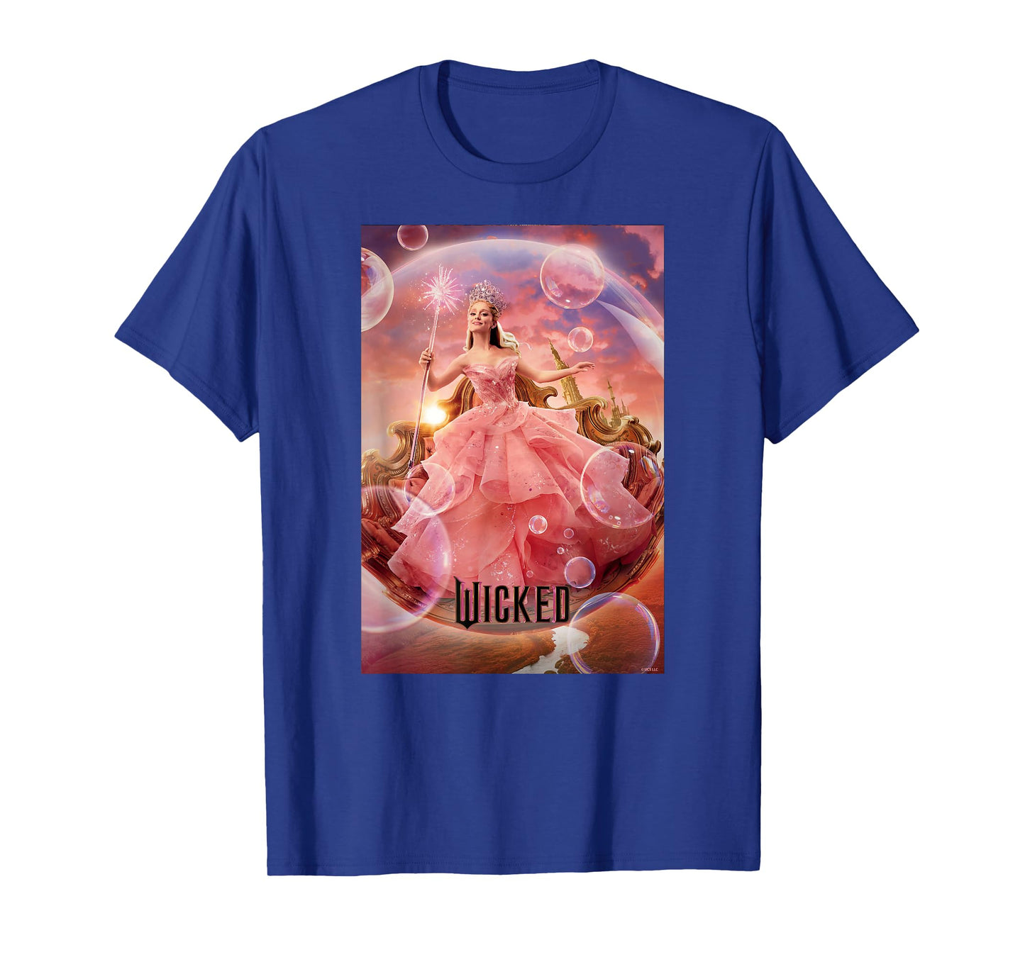 Wicked Glinda Bubble Poster T-Shirt