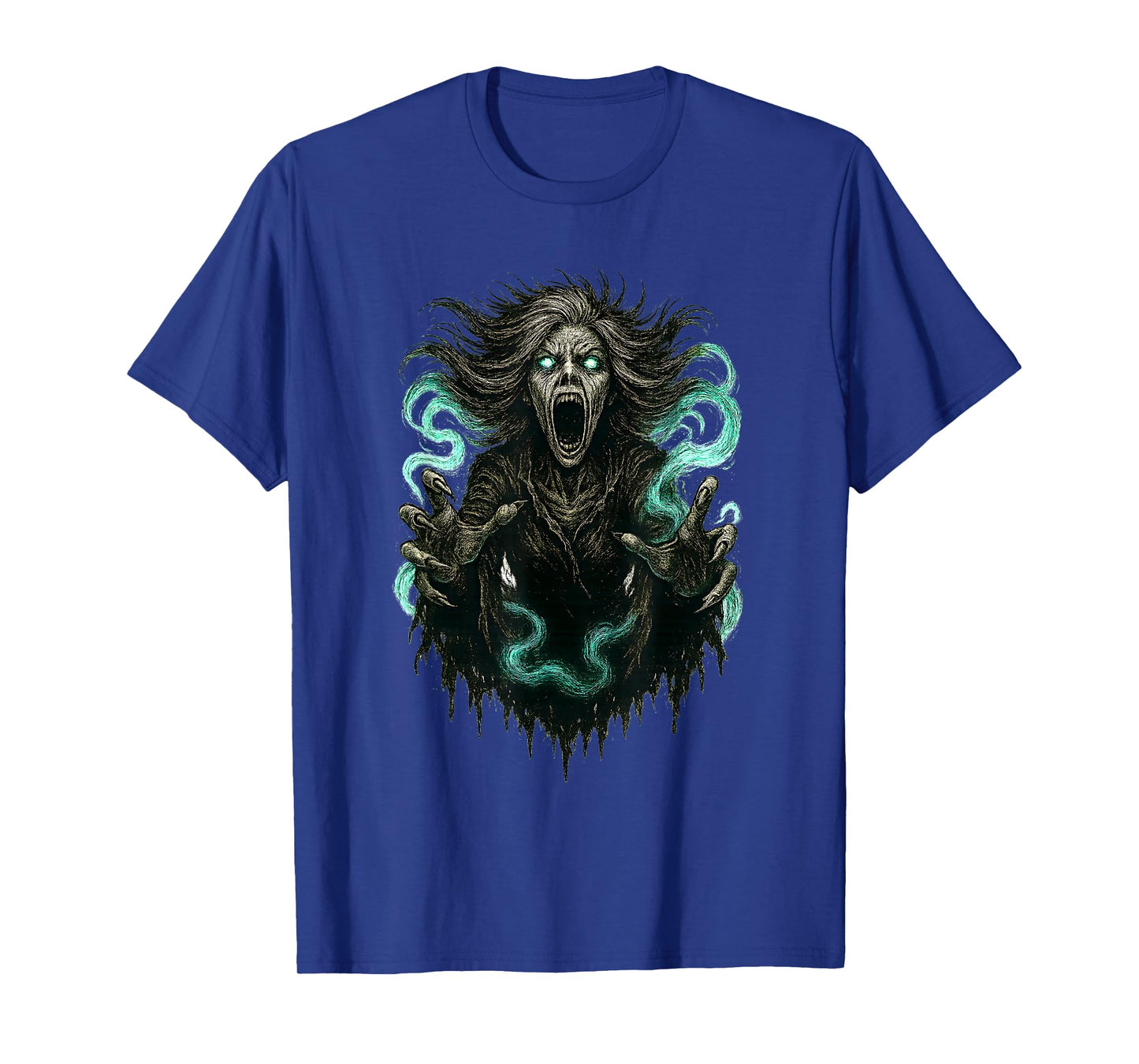 Banshee Wailing Ghost Screamer Spirit Haunting Phantom Tee T-Shirt