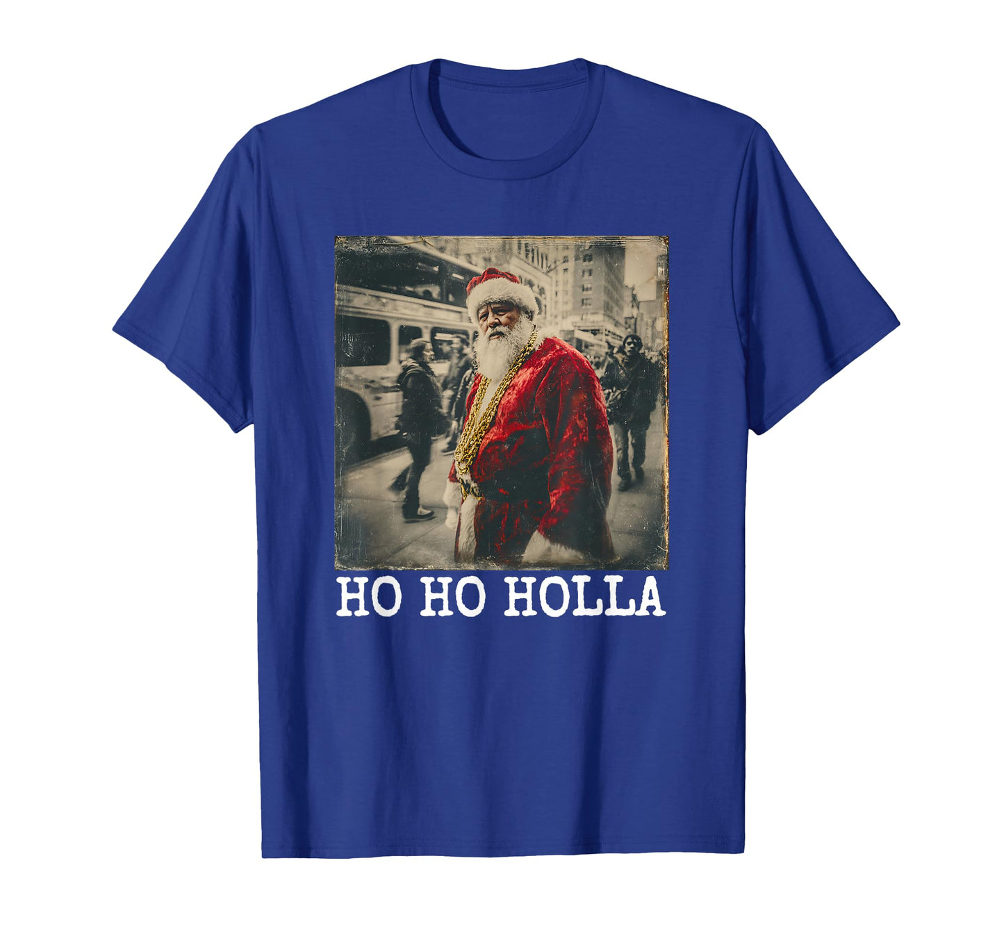 Hip Hop Christmas Gangster Santa T-Shirt